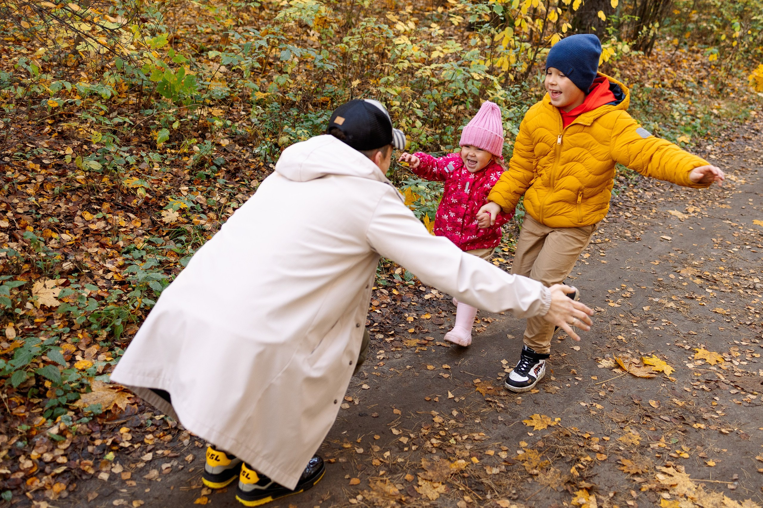 Красивая осень. Семейный Фотограф в Москве Евгения Симоненко