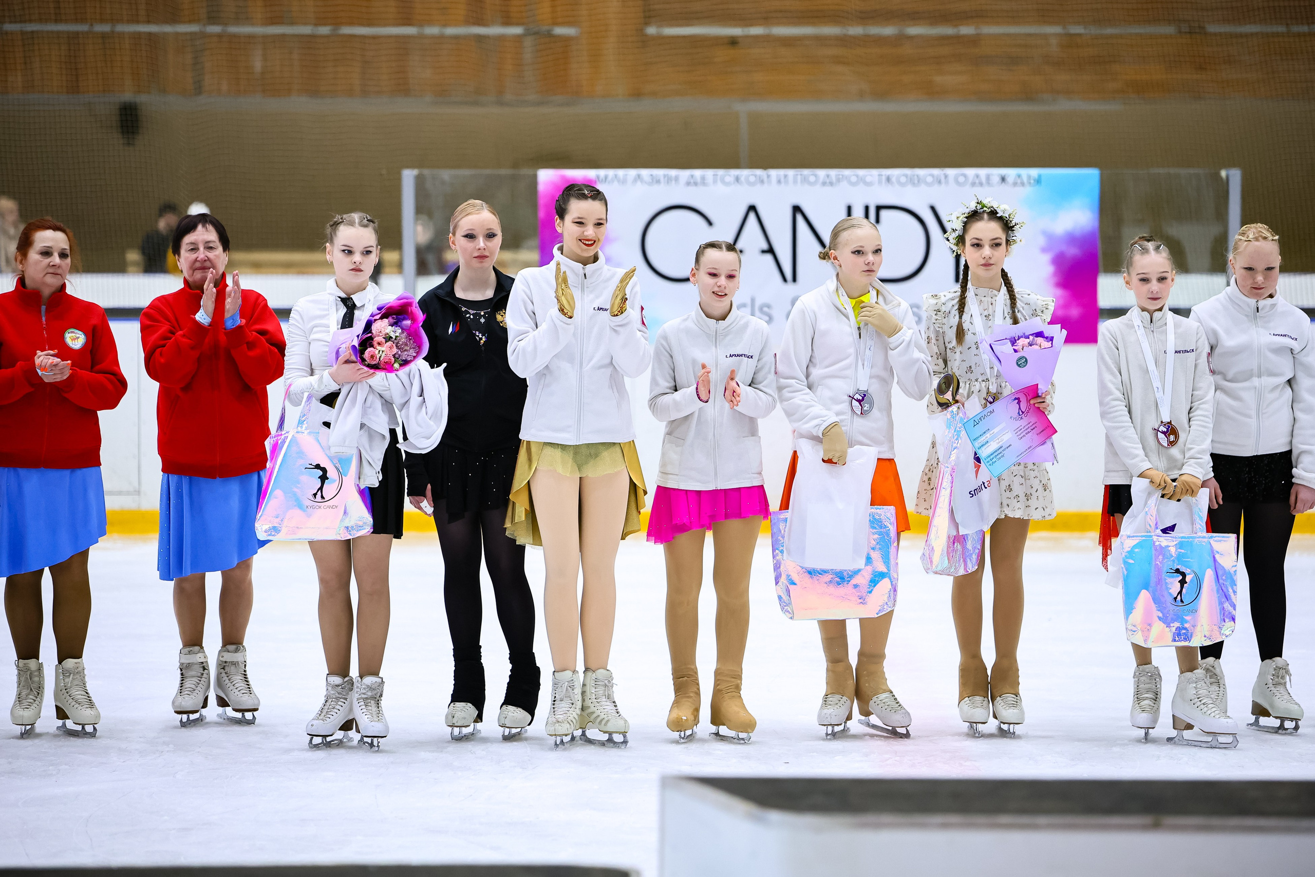 КУБОК CANDY 2025 В АРХАНГЕЛЬСКЕ НАГРАЖДЕНИЕ. ФК Фотограф в Санкт-Петербурге Наталья Понарина