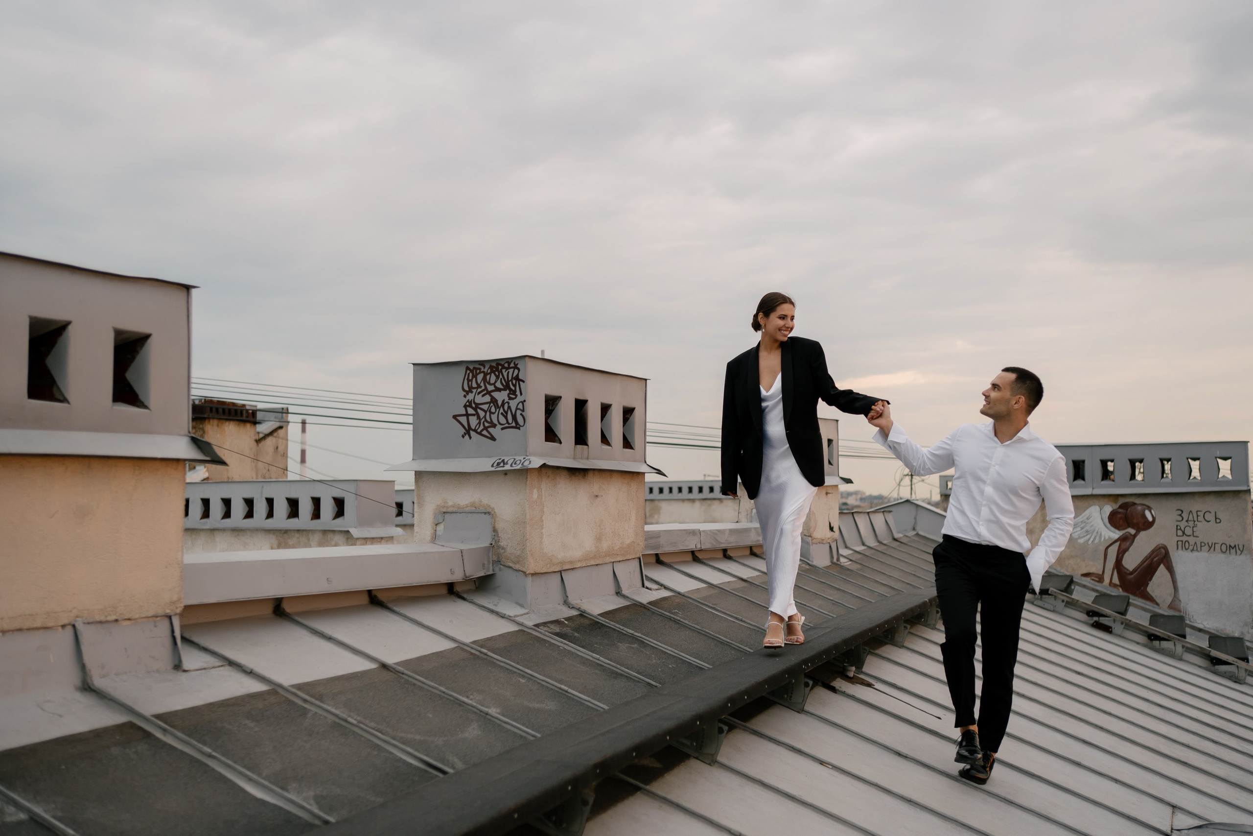 На крышах Питера. Семейный и свадебный фотограф в Красногорске Анастасия Тихонова