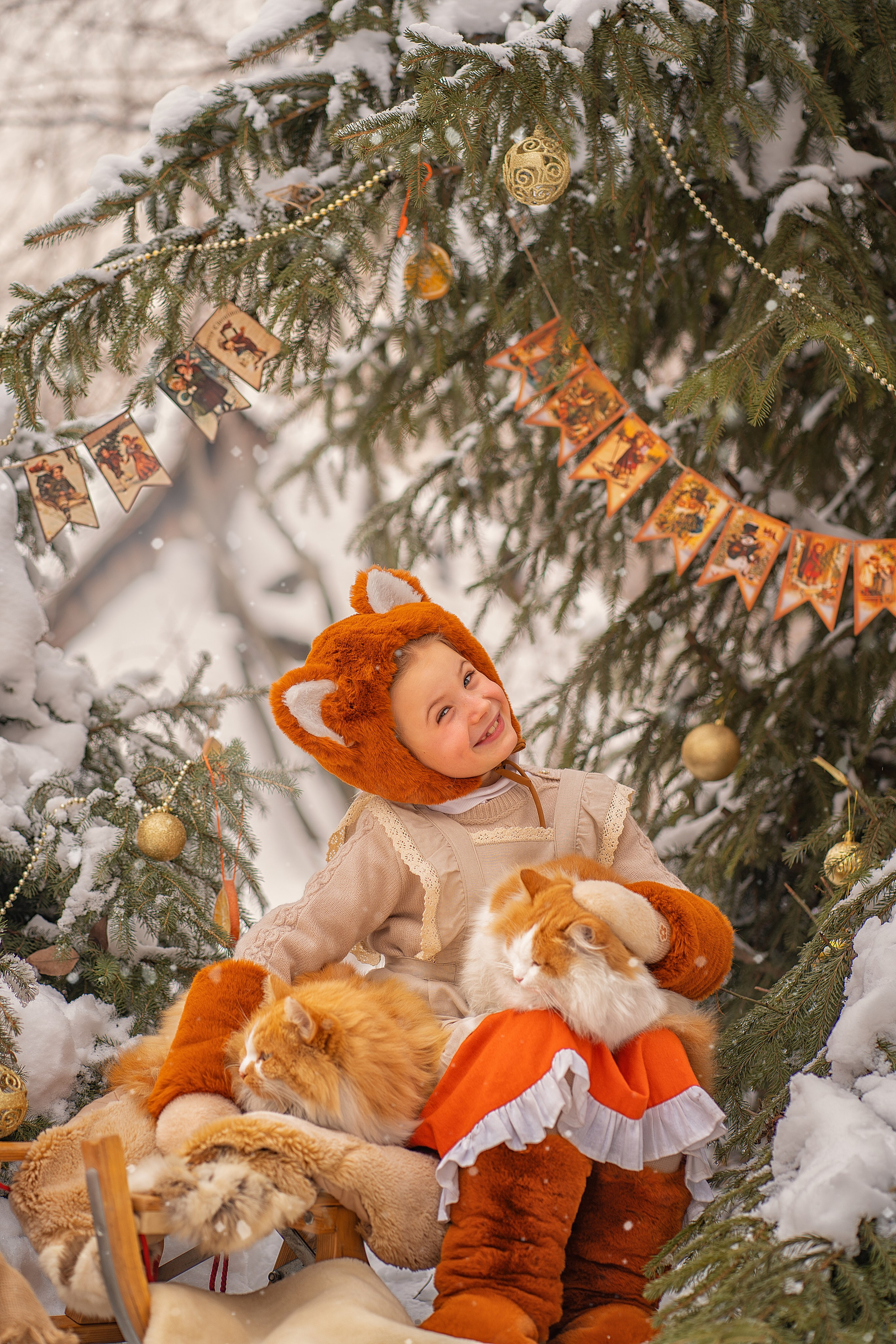 Детские новогодние и рождественские фотоистории. Детский и семейный фотограф в Москве и Подмосковье Настя Наумова