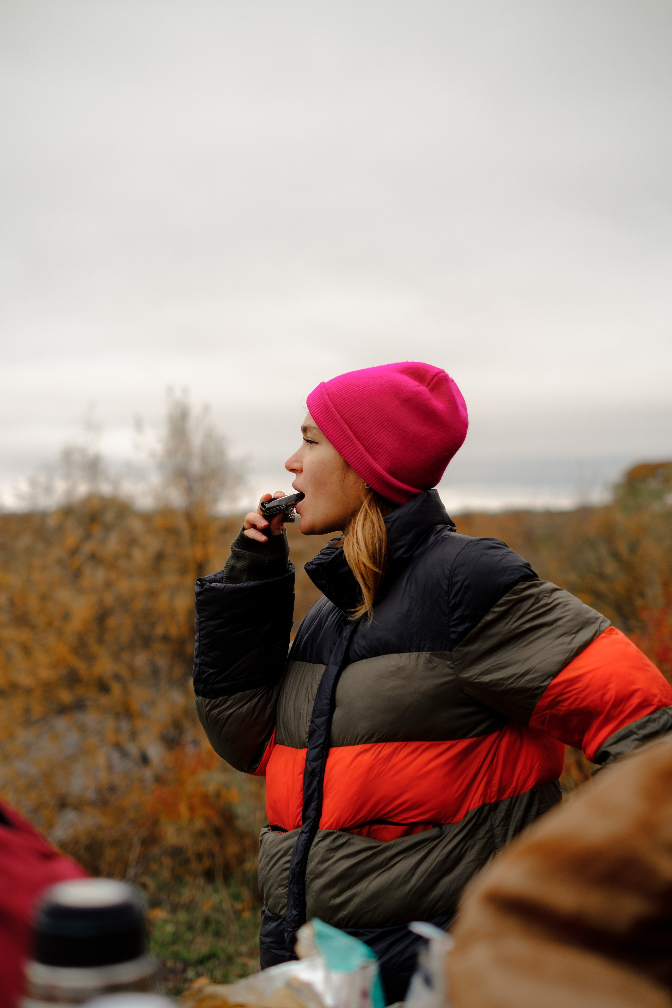 Михайловские столбы осенью. Фотограф Благовещенска Яна