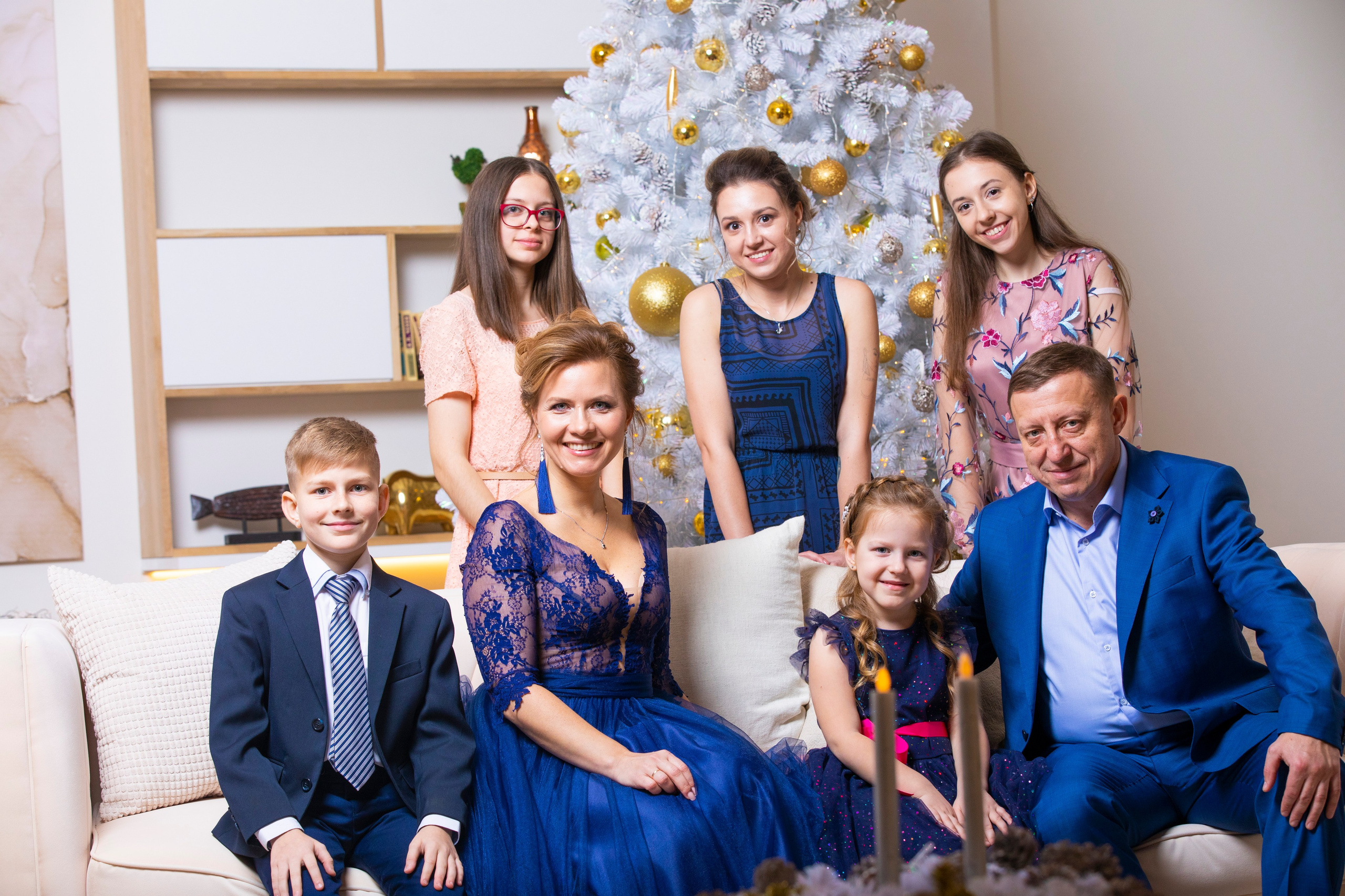 Семейные Съёмки в студии. ФОТОХУДОЖНИК