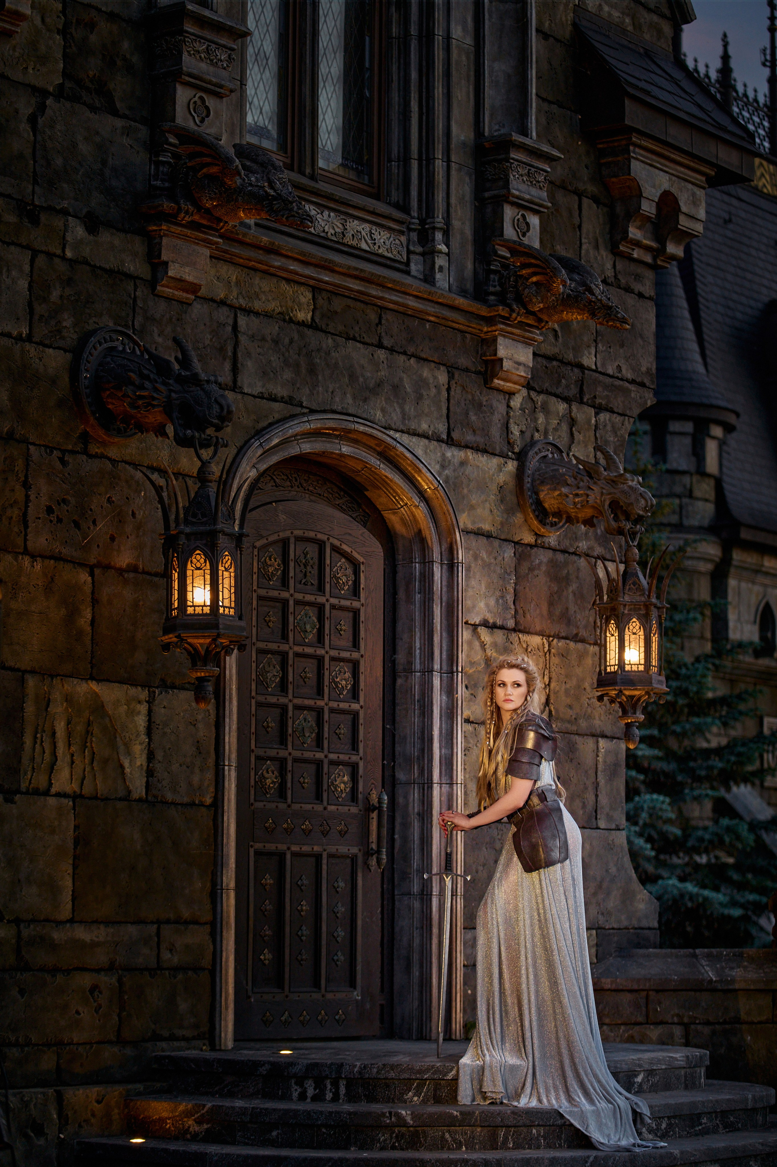 Образы в Замке Гарибальди. Фотограф Батурин Денис — Фотосессия в Замке Гарибальди