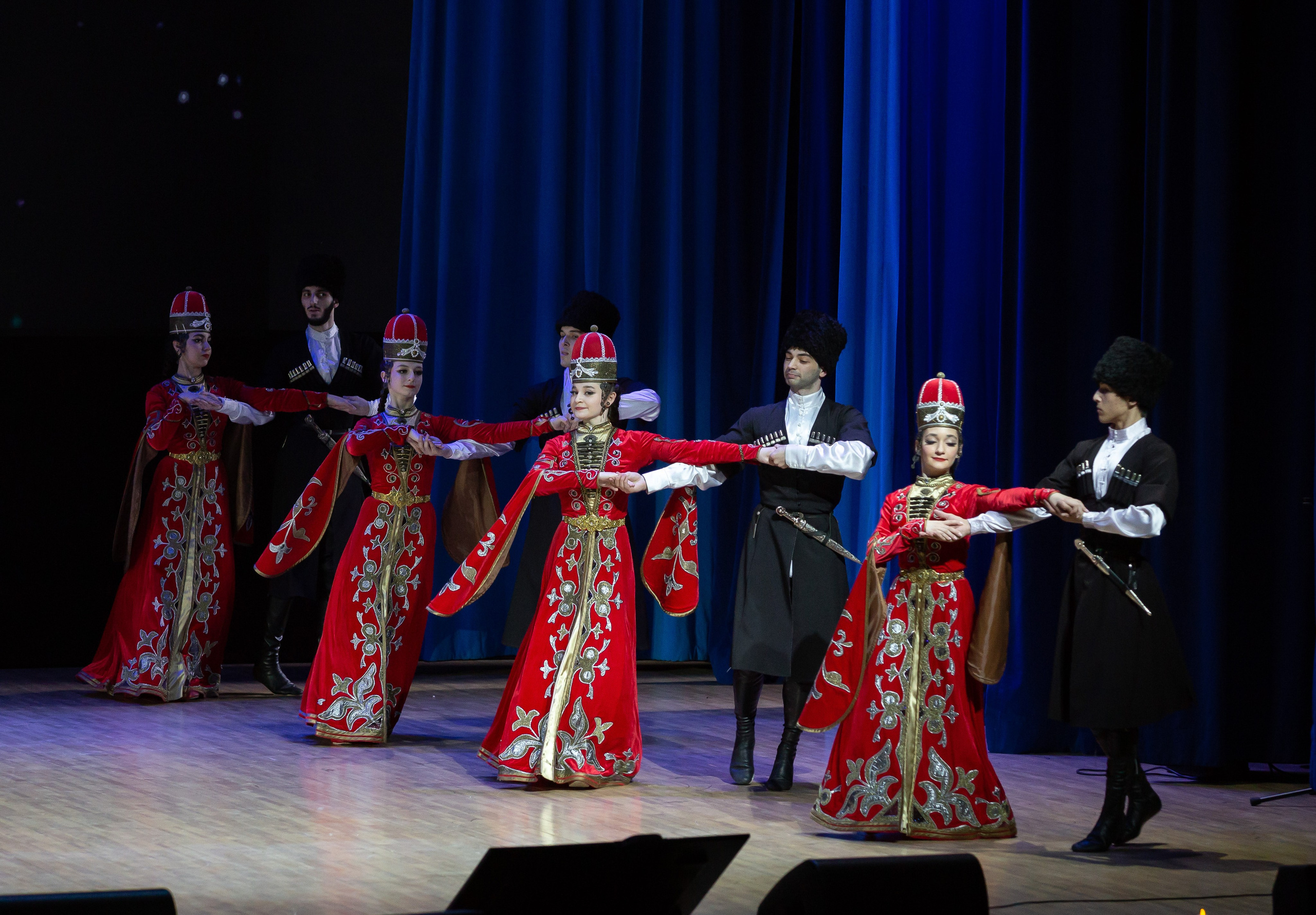 Юбилейный концерт танцевального коллектива «Адыги». Репортажный фотограф в Москве