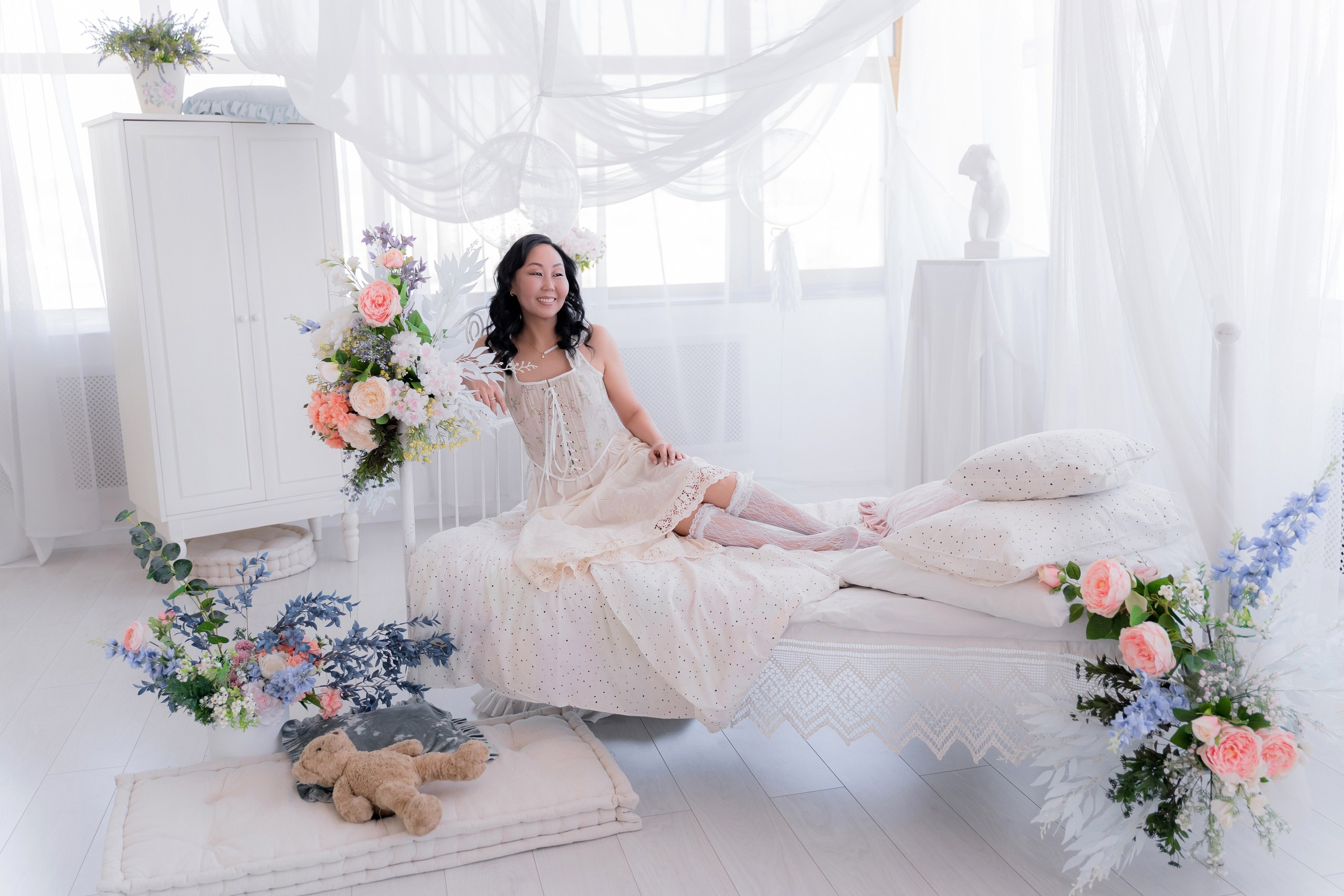 Прекрасная Дарима. Фотостудия Малина в городе Улан-Удэ. Фотограф Ирина Жарникова