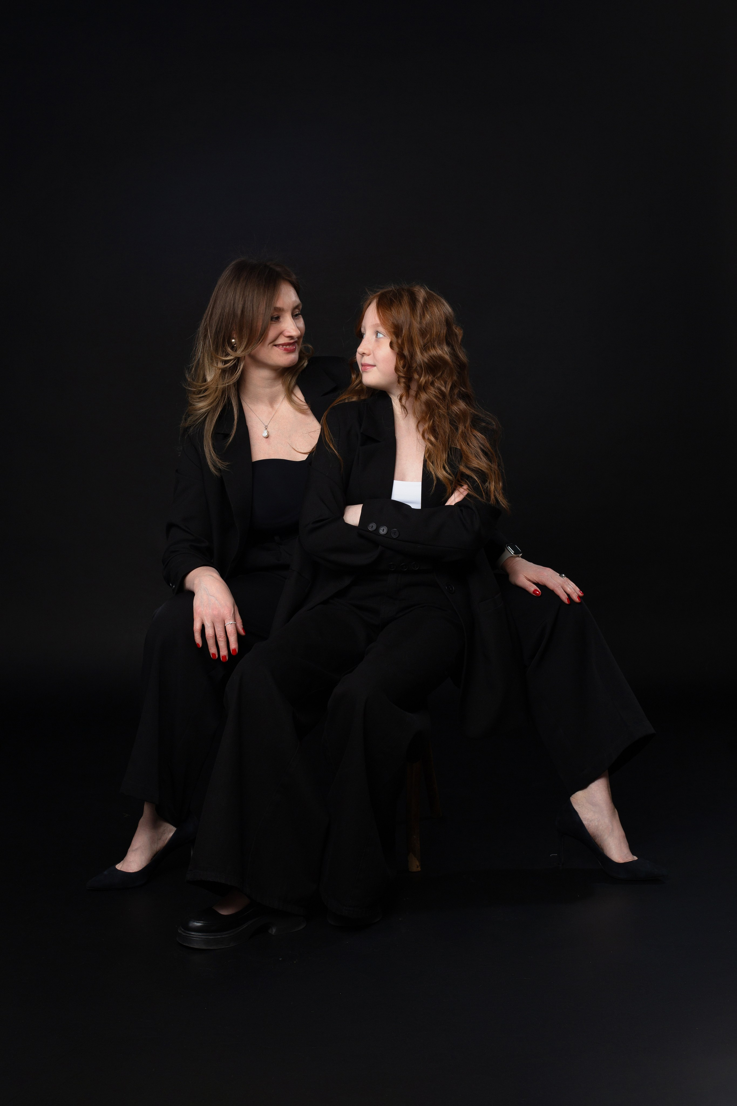 Фотосессия мама и дочка