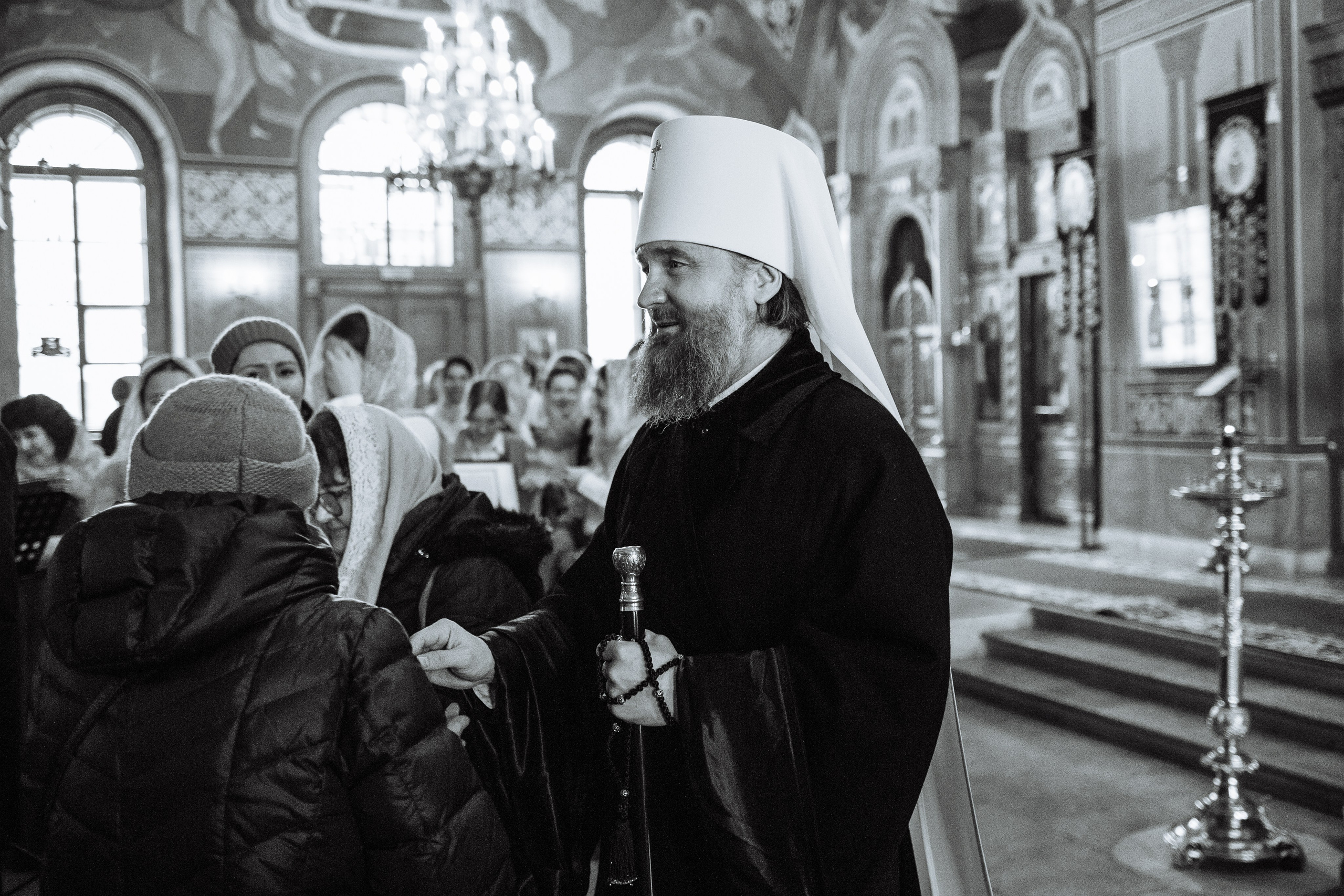 Служба Григория, митрополита, управляющего делами Московской Патриархии. Семейный фотограф Николаева Ольга