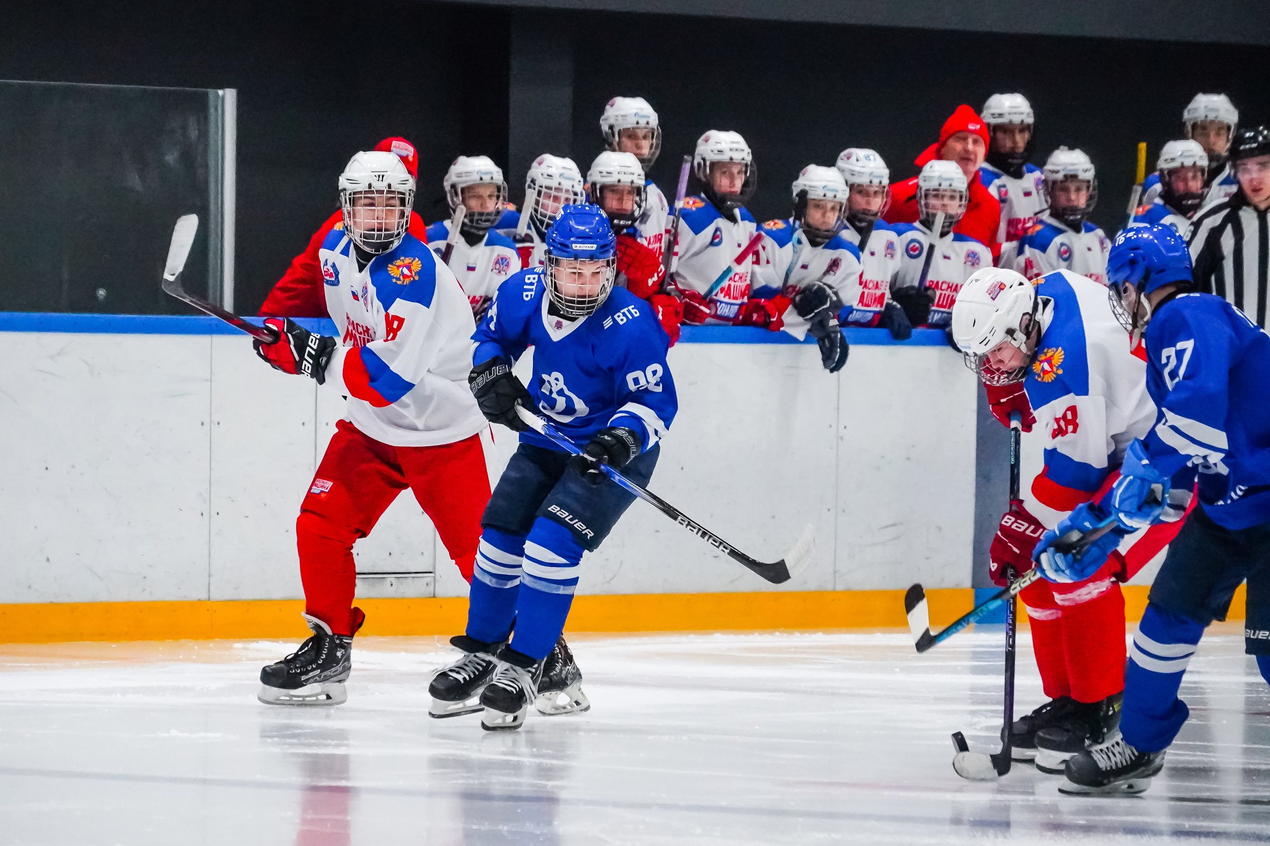 Красная Машина Юниор — Динамо. Спортивный фотограф | Москва