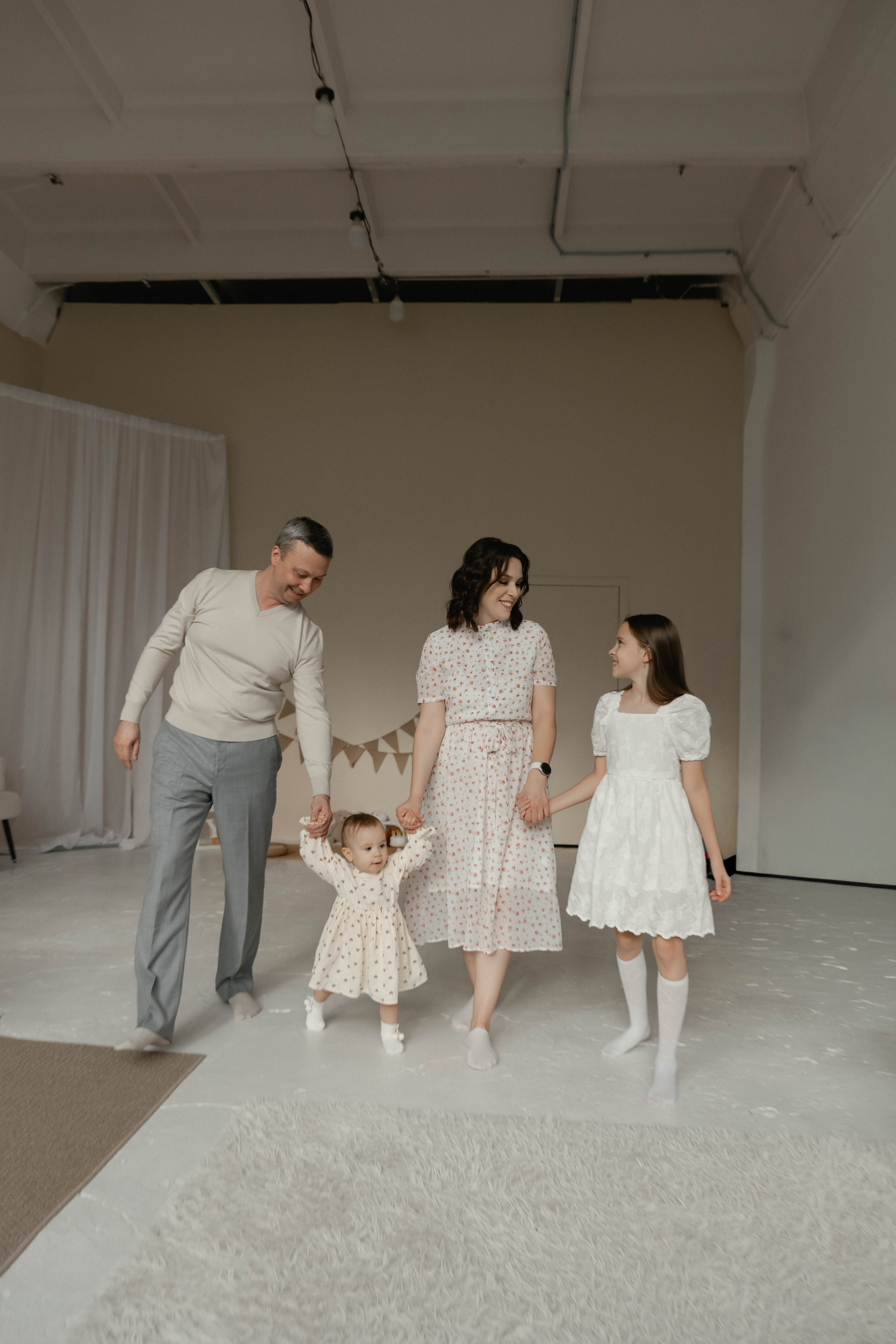 Дарья, Вадим, Соня и Тася. Семейный и свадебный фотограф Нижний Новгород