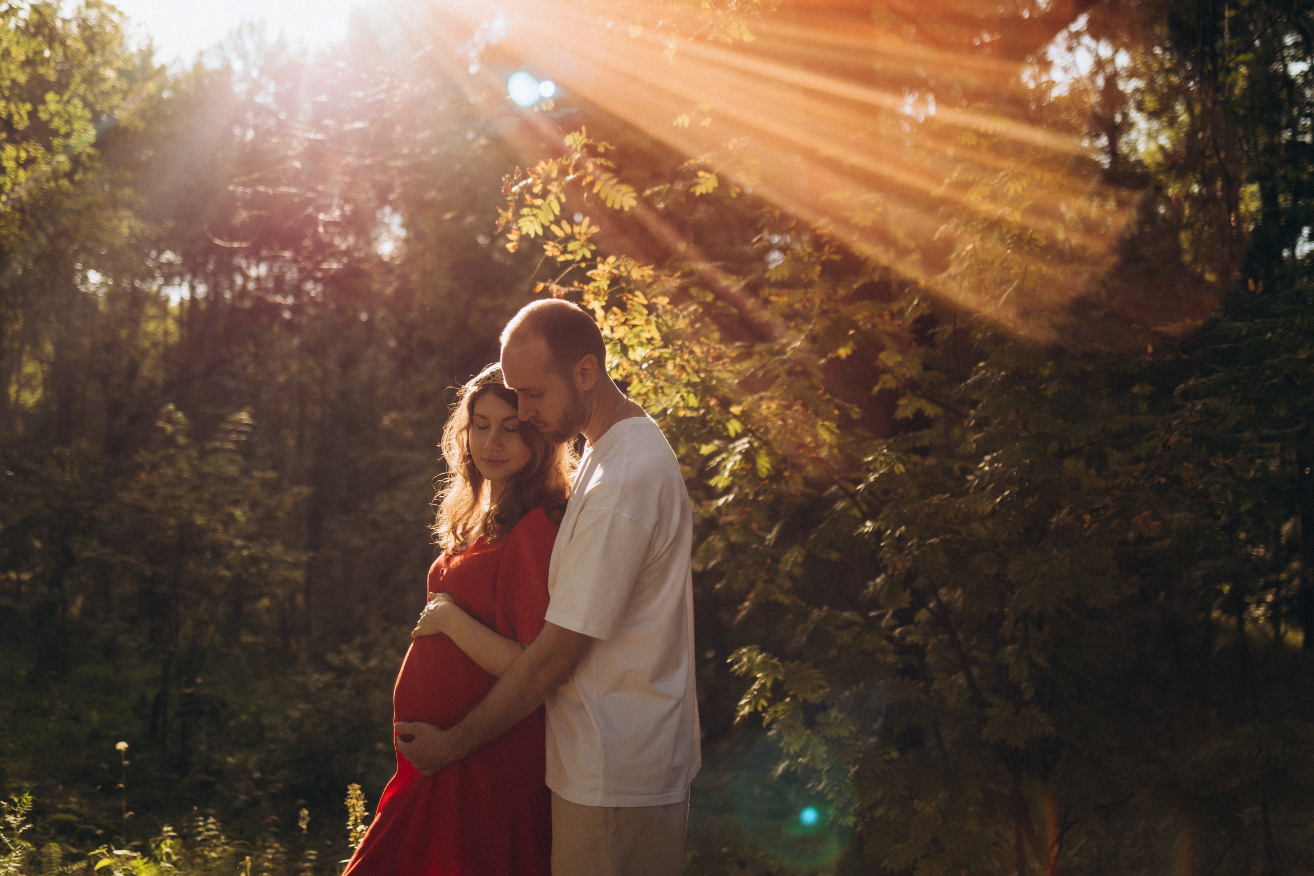 Илья, Анна и малышка в животе. Фотограф Нижний Новгород