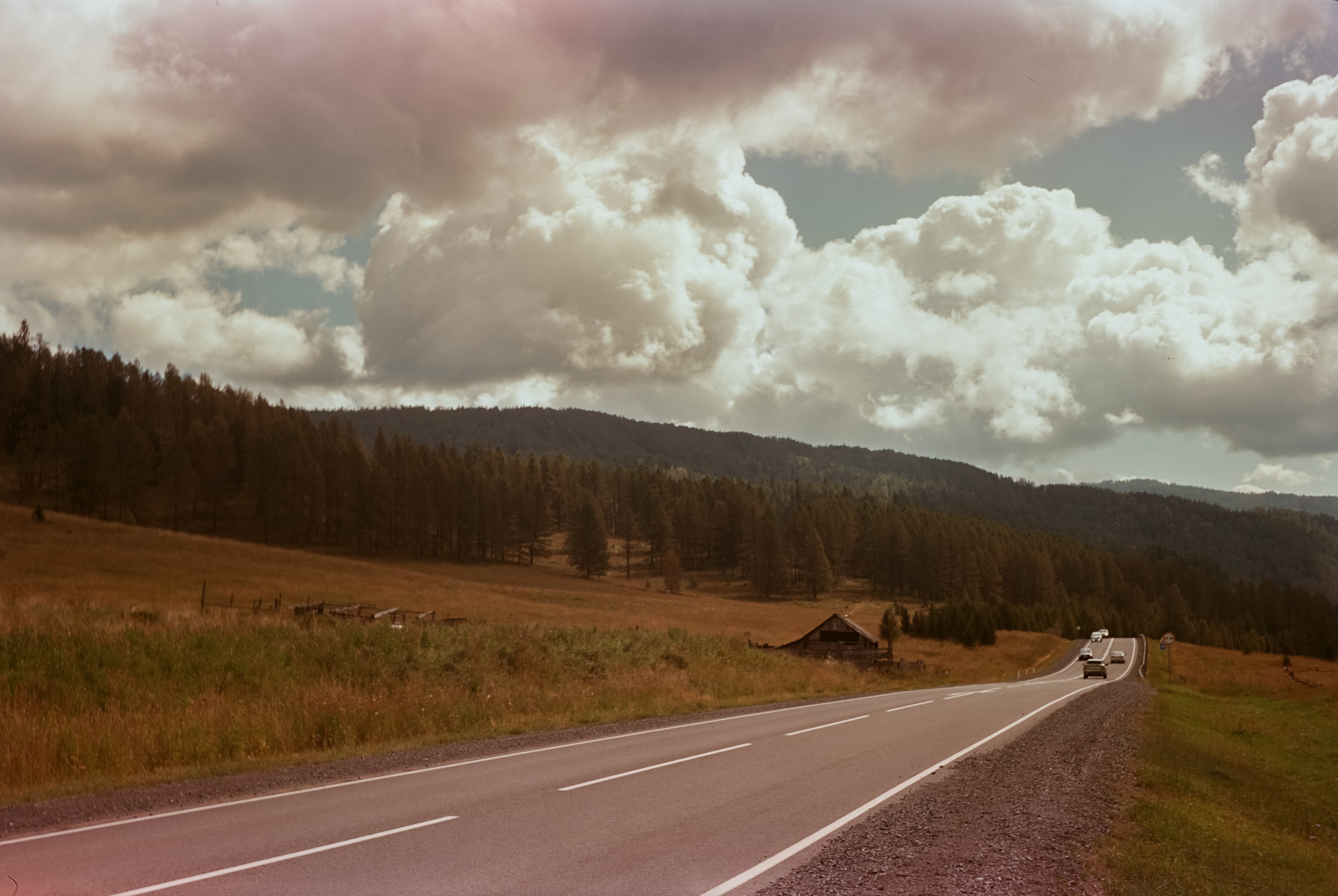 База Сила Алтая, дорога на Семинский перевал / 29–30 августа 2024 года