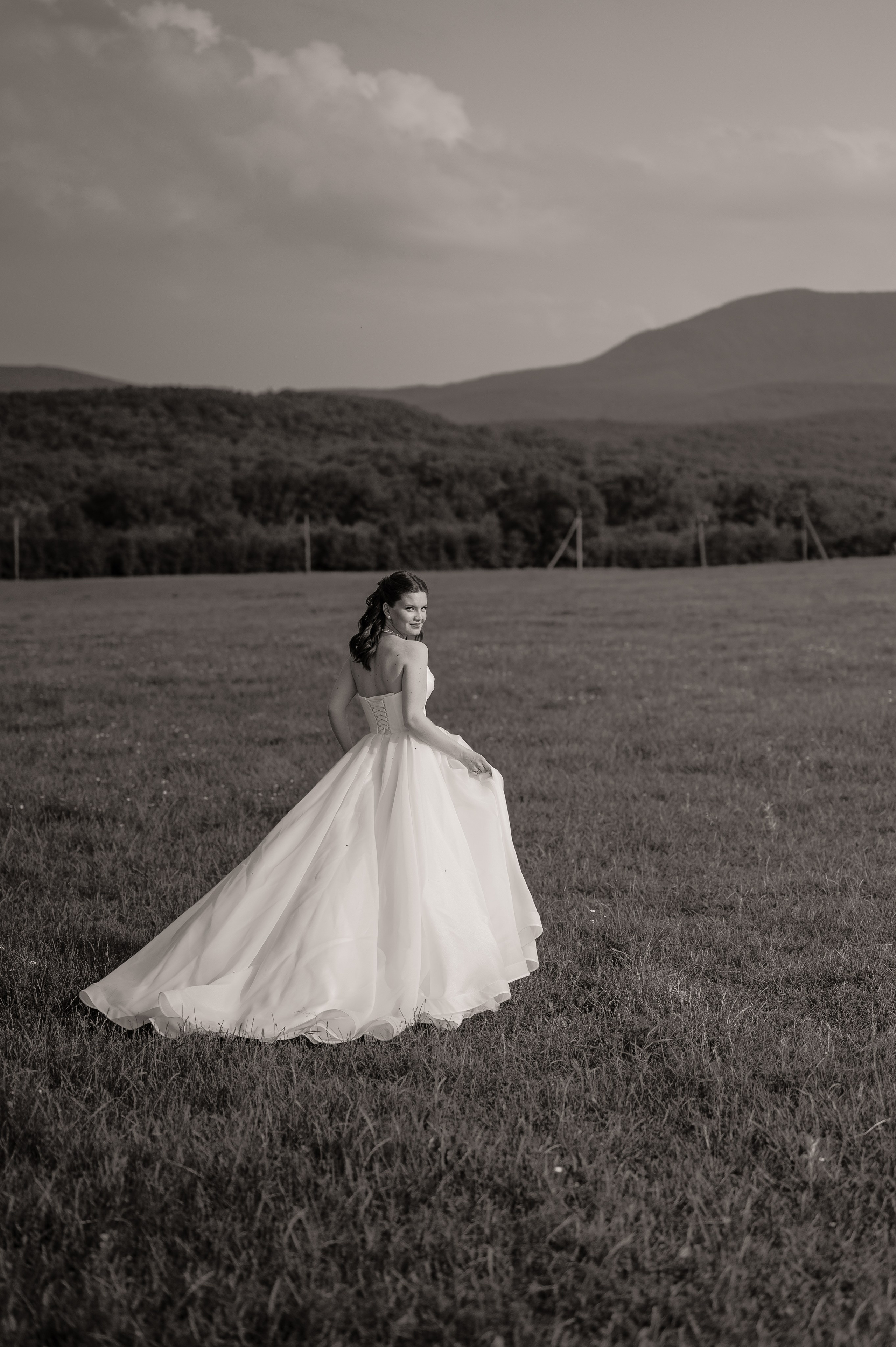Свадебная съёмка в горах. Свадебный и семейный фотограф в Краснодаре Алина Мельник