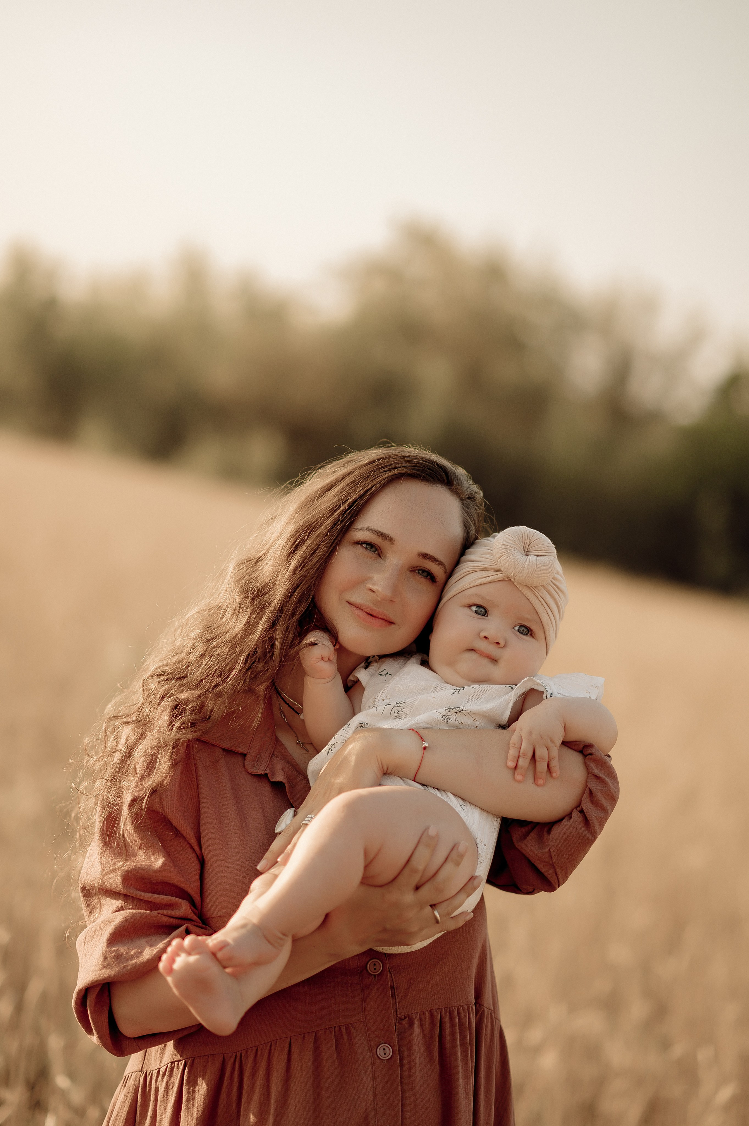 В пшенице. Фотограф Мария Стрелкова