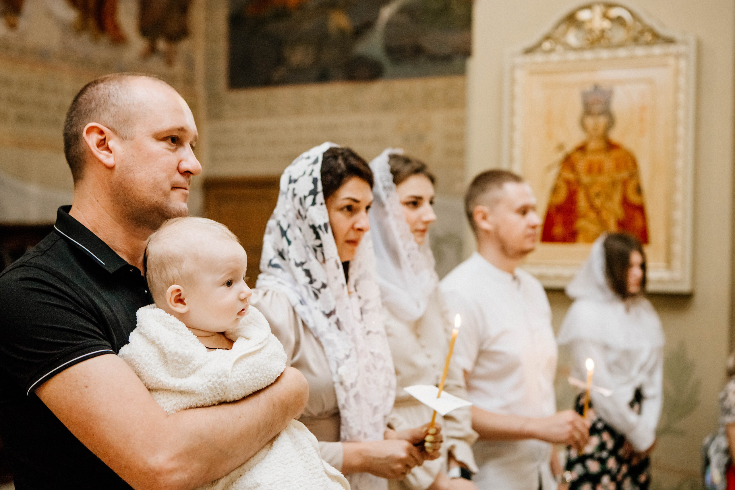 Крещение. Рыжова Тамара