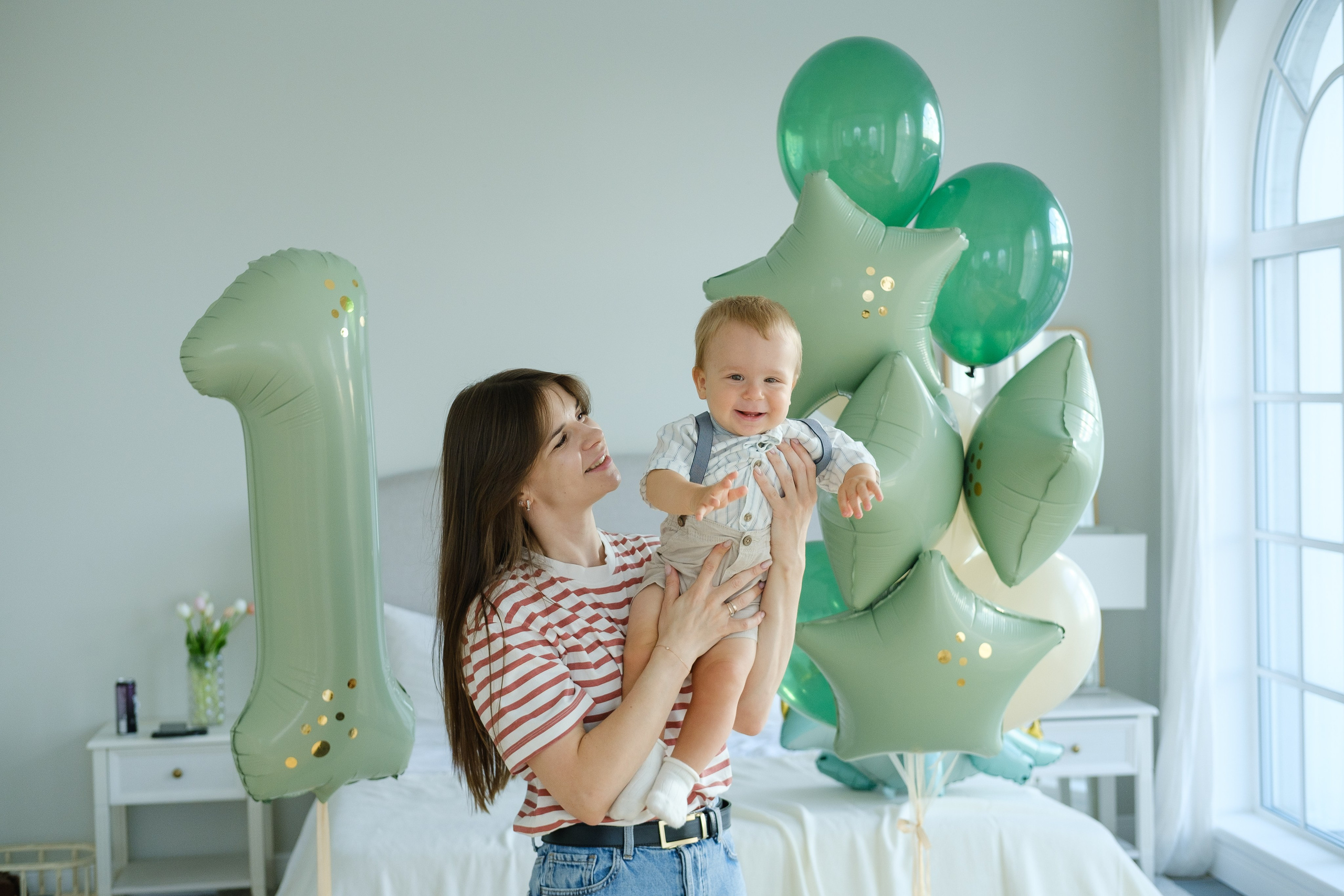 Фотосъемка годика в Санкт-Петербурге. Фотограф новорождённых в Санкт-Петербурге Надежда Турченко