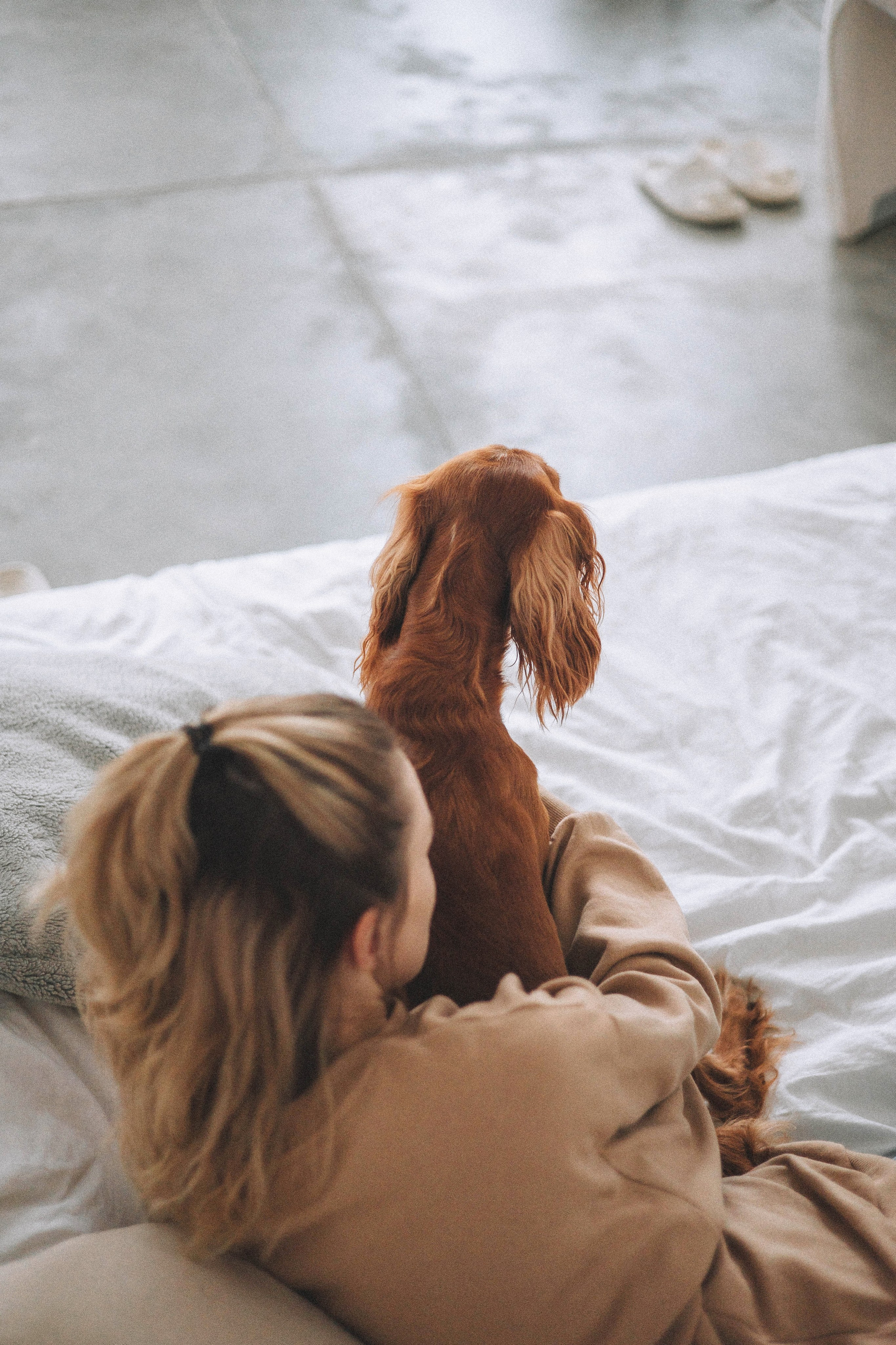 Алина и Дженни. Фотограф-анималист Богданова Полина