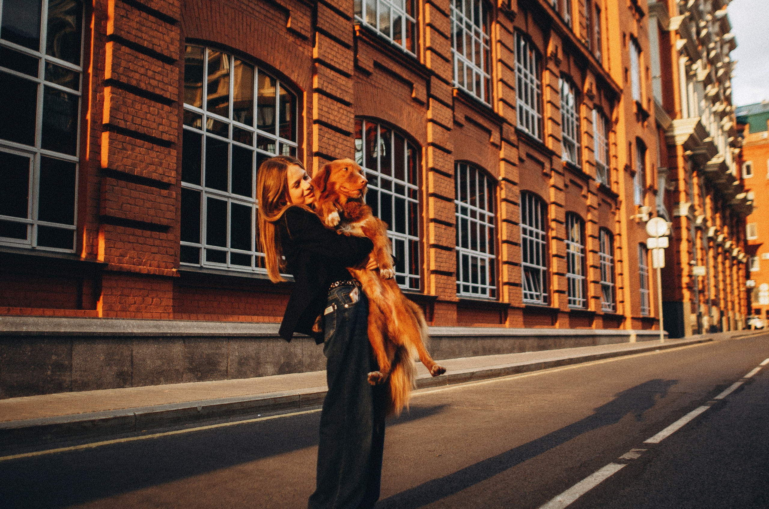 Алина и Бис. Фотограф-анималист Богданова Полина