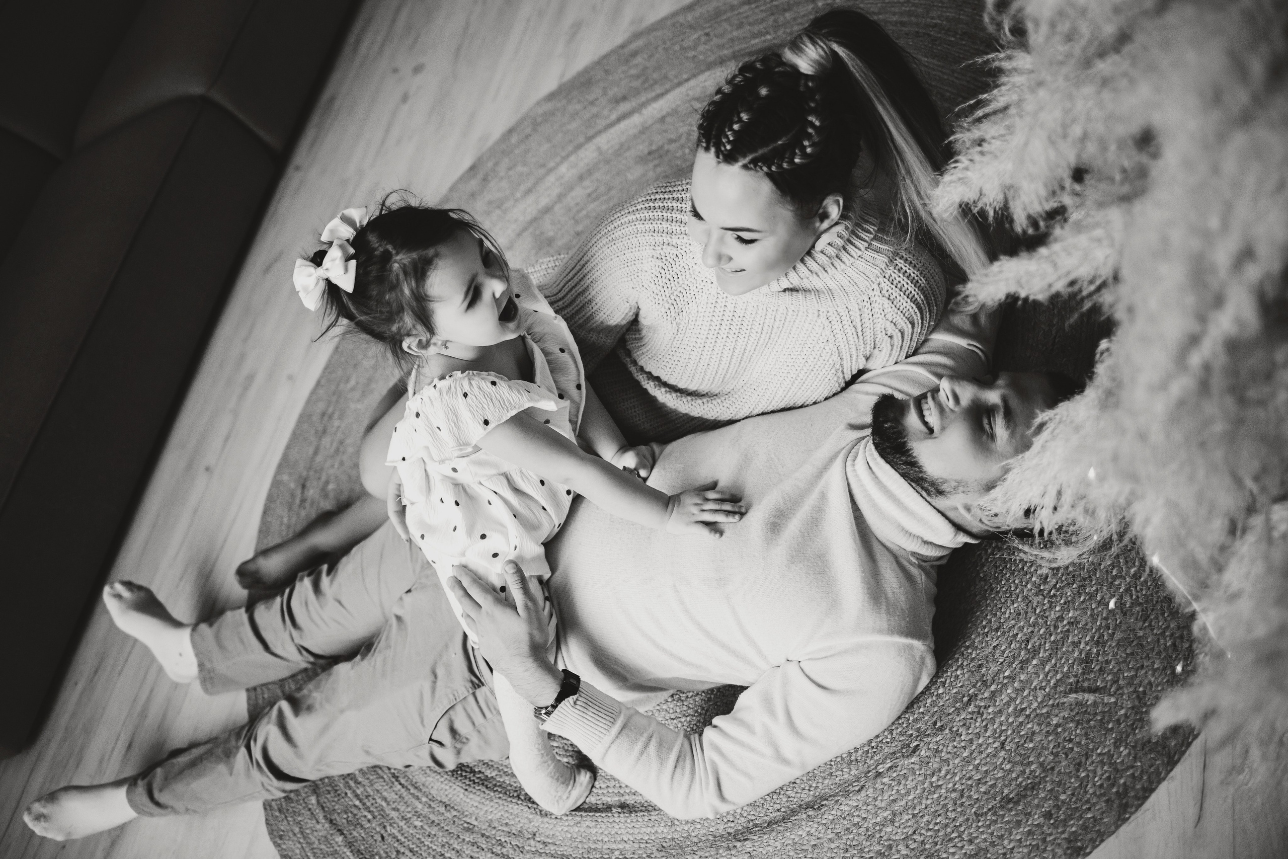 Кирилл, Катя и Ева. Семейный lifestyle фотограф в Санкт-Петербурге Людмила Пахомова