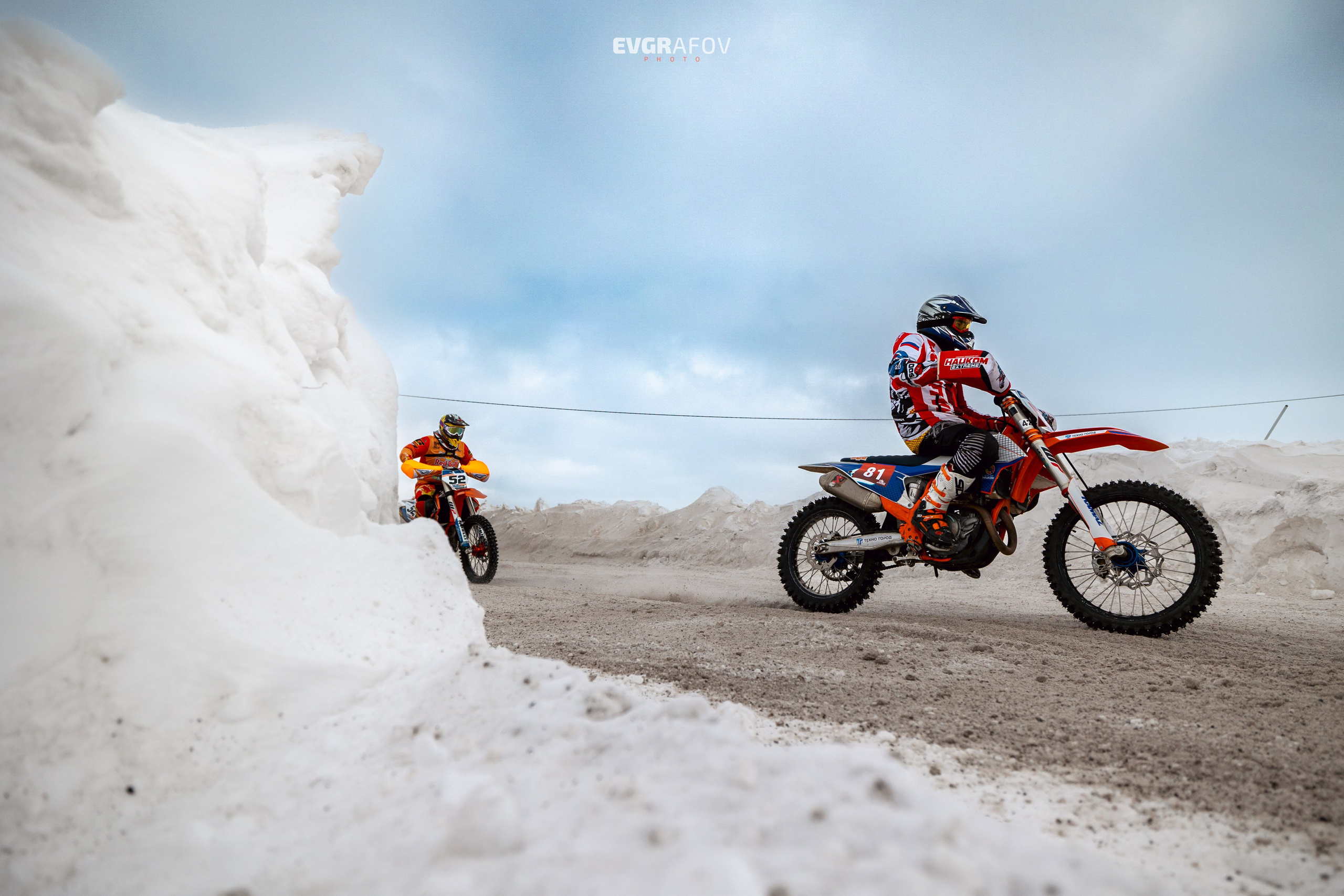 Открытый кубок Республики Татарстан по мотокроссу 3 этап. 4 февраля 2024 г. Фотограф Евграфов Александр