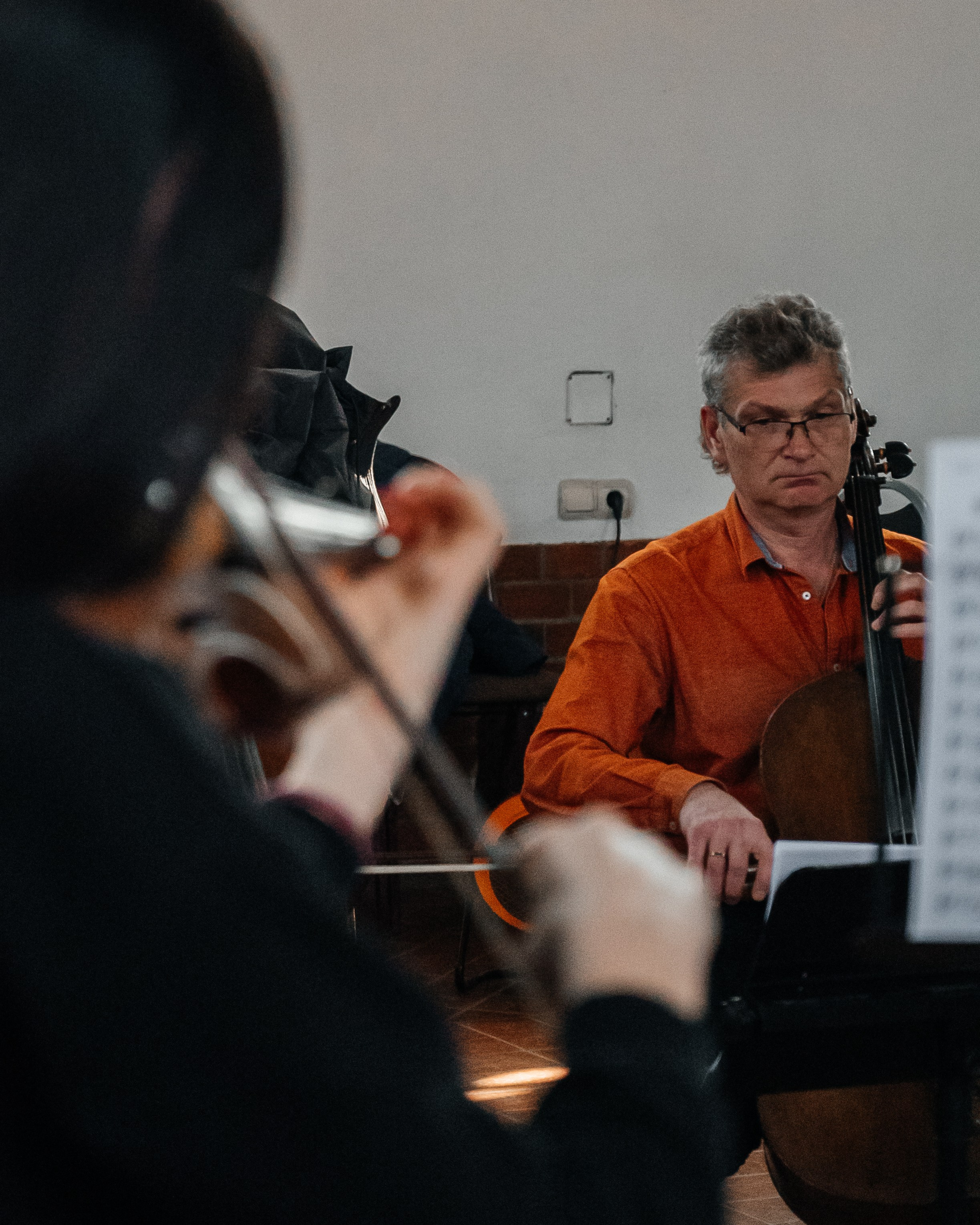 Репортажка репетиции оркестра. Портретный и семейный фотограф Владивосток Андрей Липатов