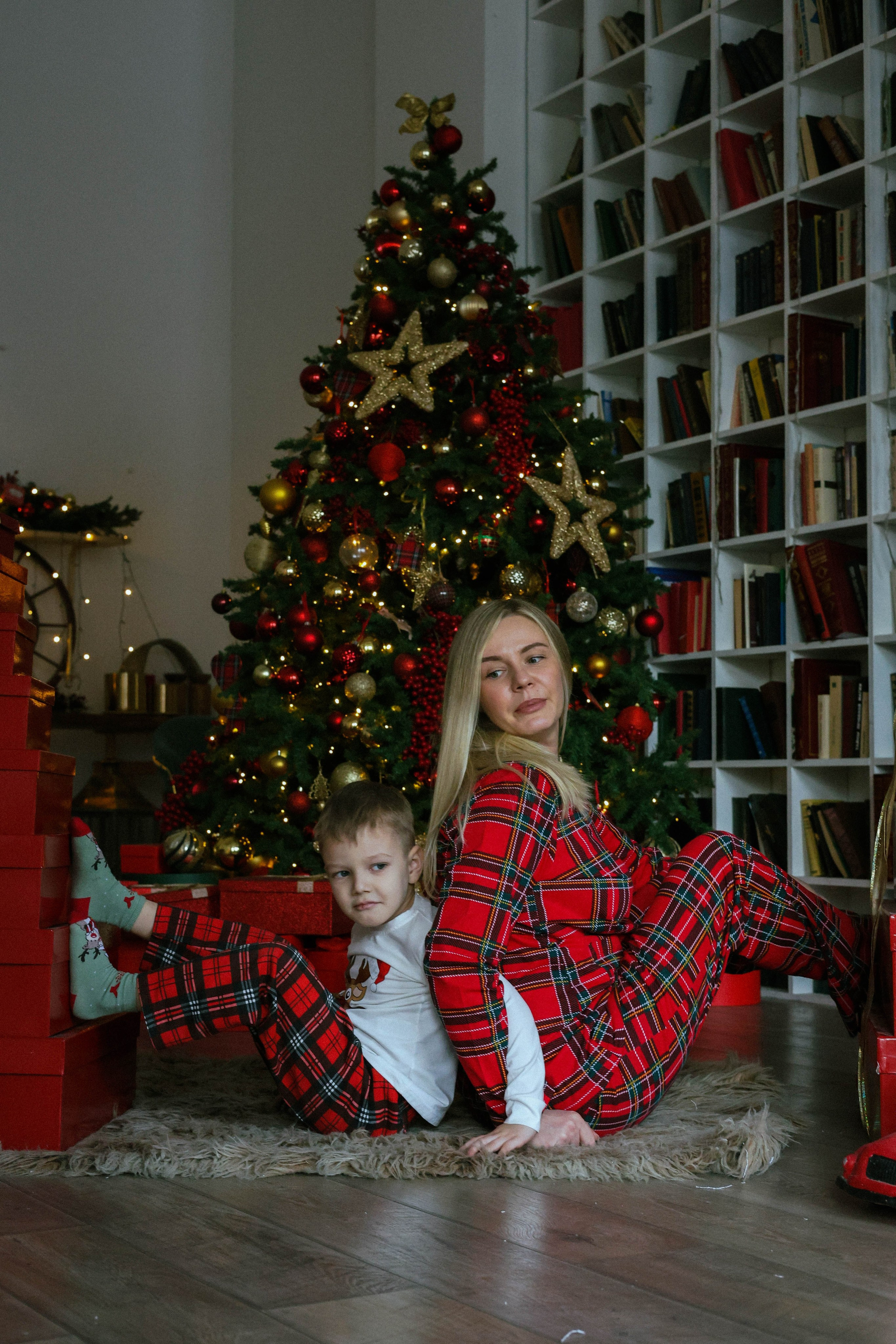 Новогодняя история «Светлана и Алексей». Фотограф в Москве Анастасия Калинина