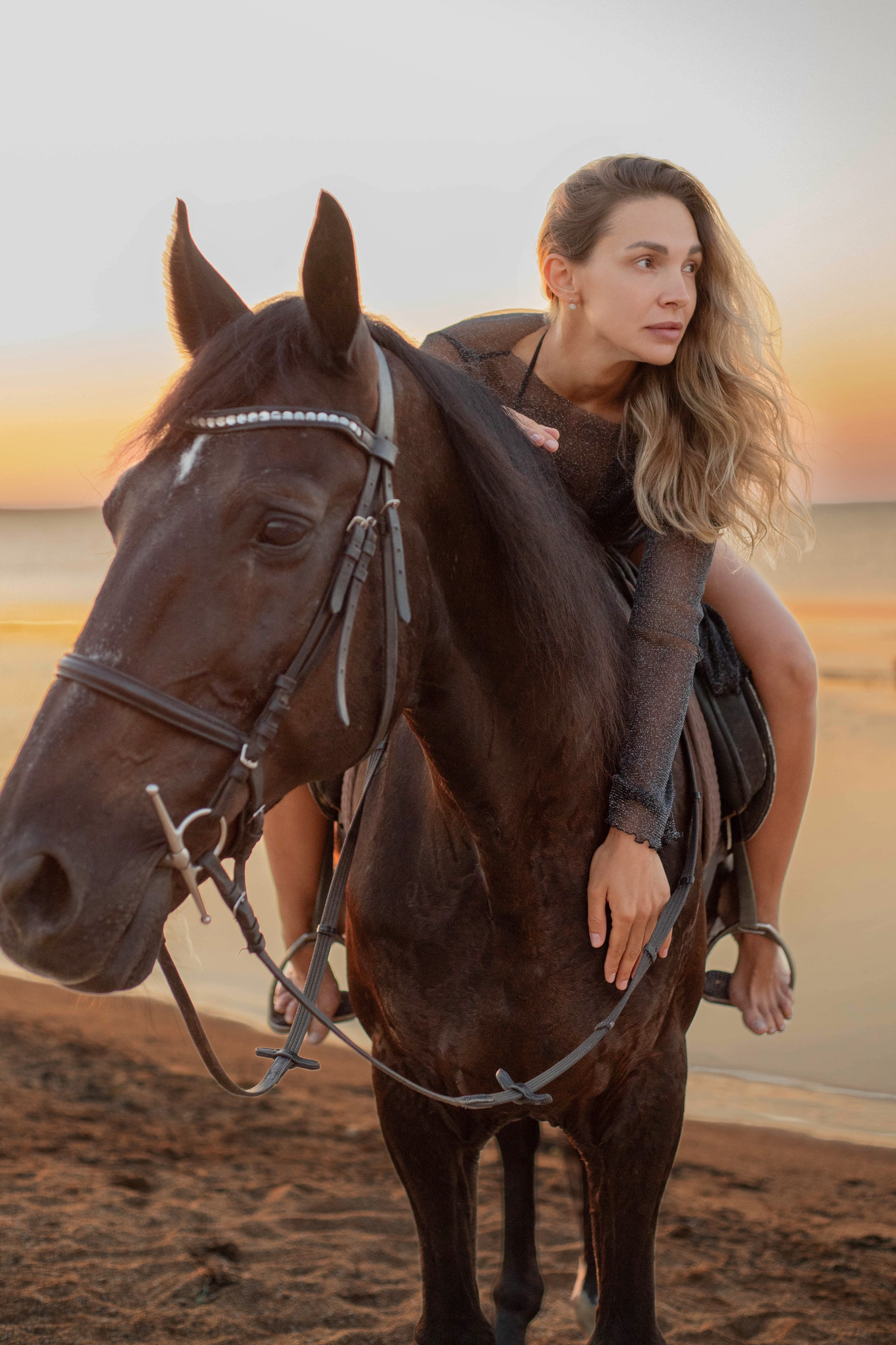 Фотосессия на море с лошадью. Фотограф в Феодосии Наталья Булгакова