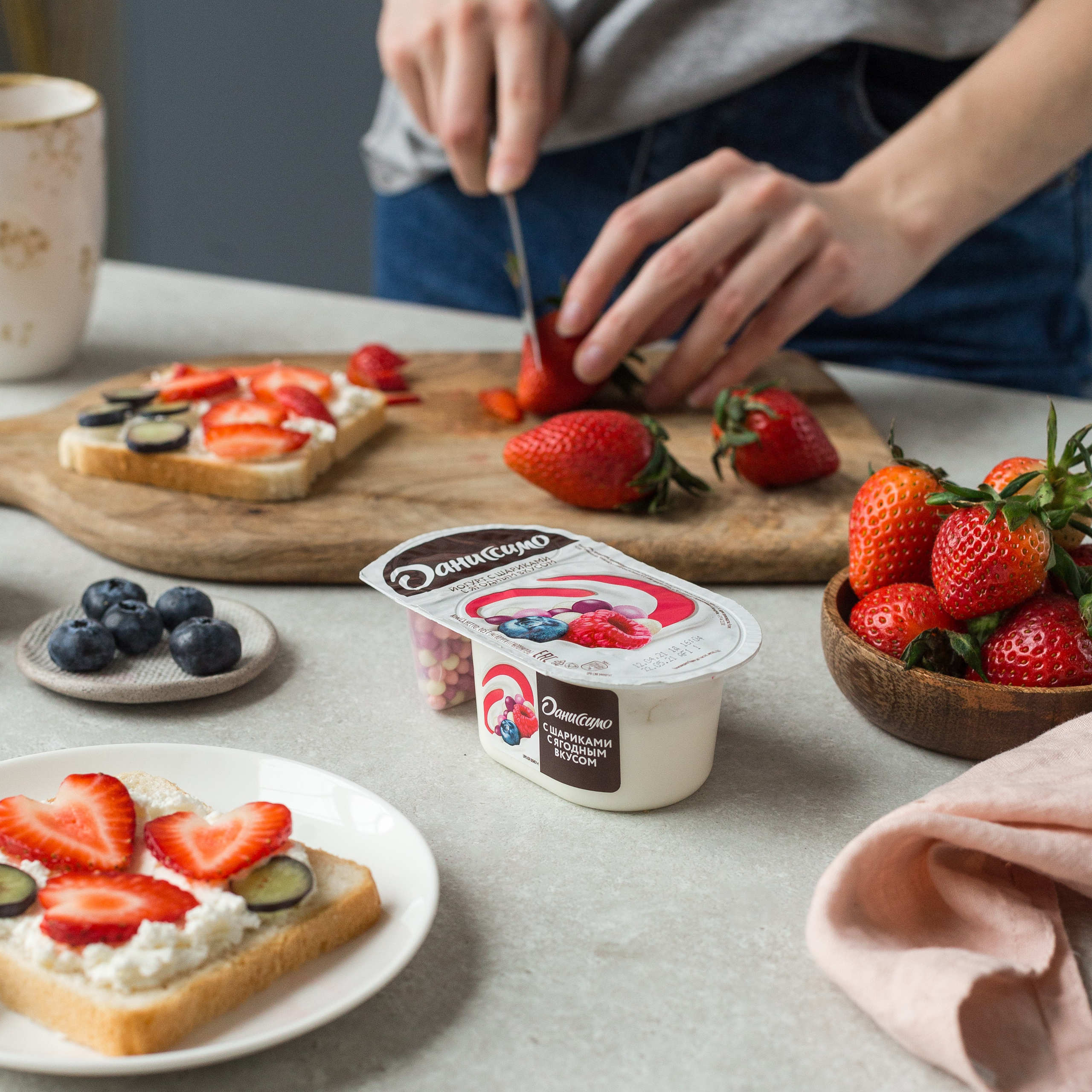 Alpro, Danone, Активия, Evian. Краснов Максим фуд-фотограф, предметный фотограф, Москва