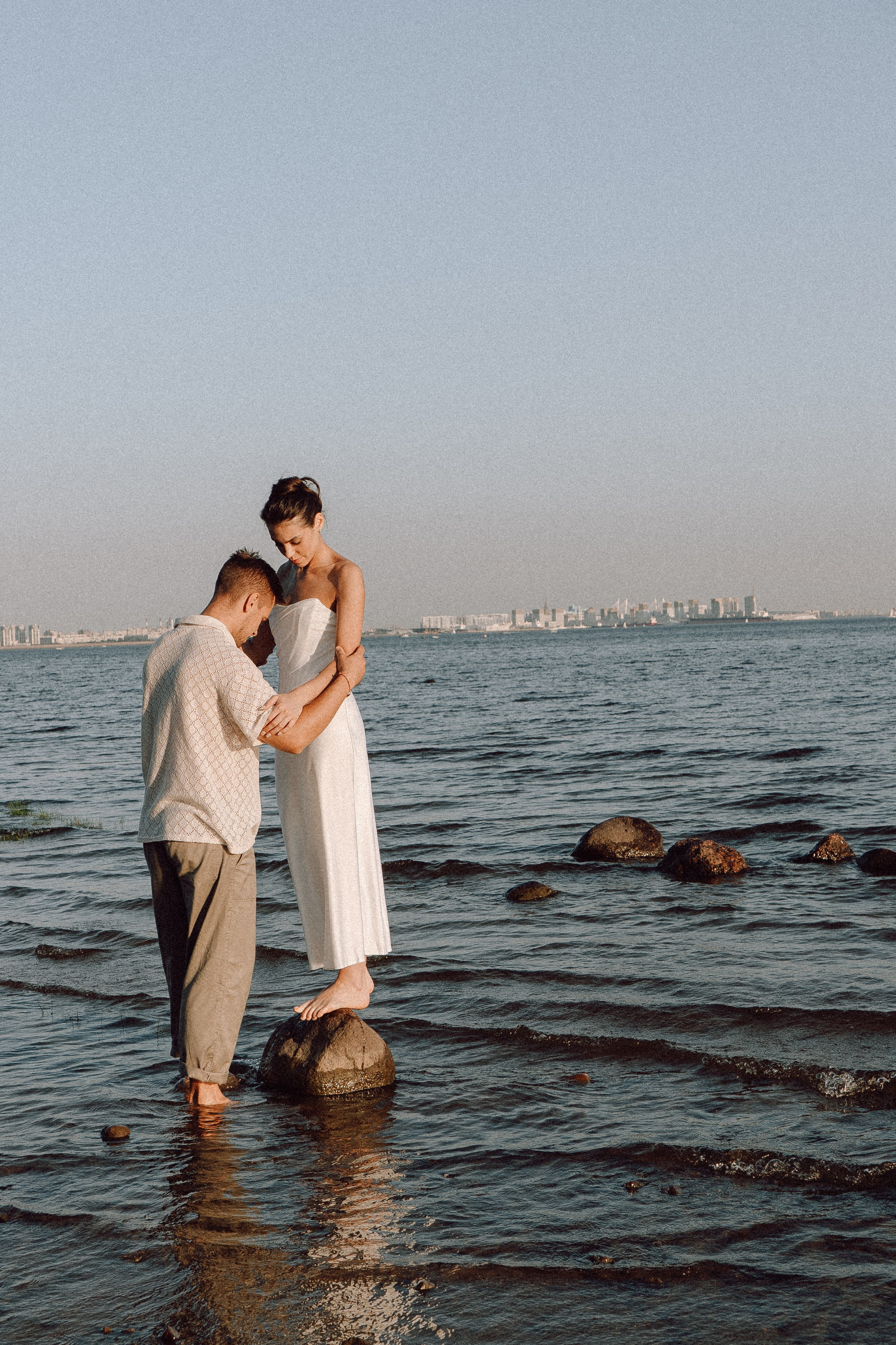 СВАДЕБНАЯ ФОТОСЕССИЯ ВЫЕЗДНОЙ ЦЕРЕМОНИИ (ФИНСКИЙ ЗАЛИВ). Профессиональный фотограф, Санкт-Петербург — Виктория Богомолова