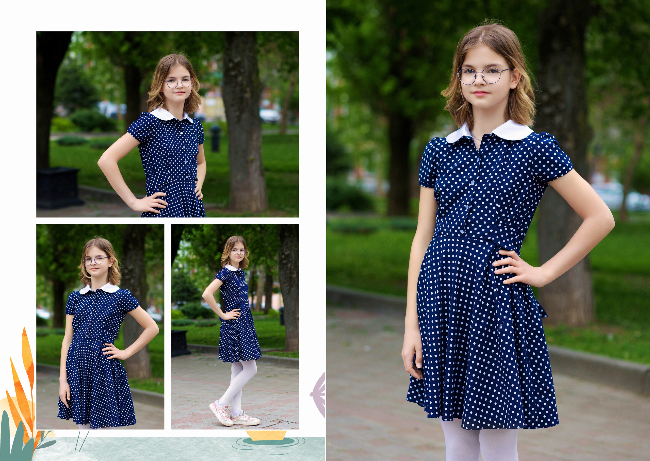 Пример школьного альбома. Профессиональный фотограф в Краснодаре Виталий Васькович