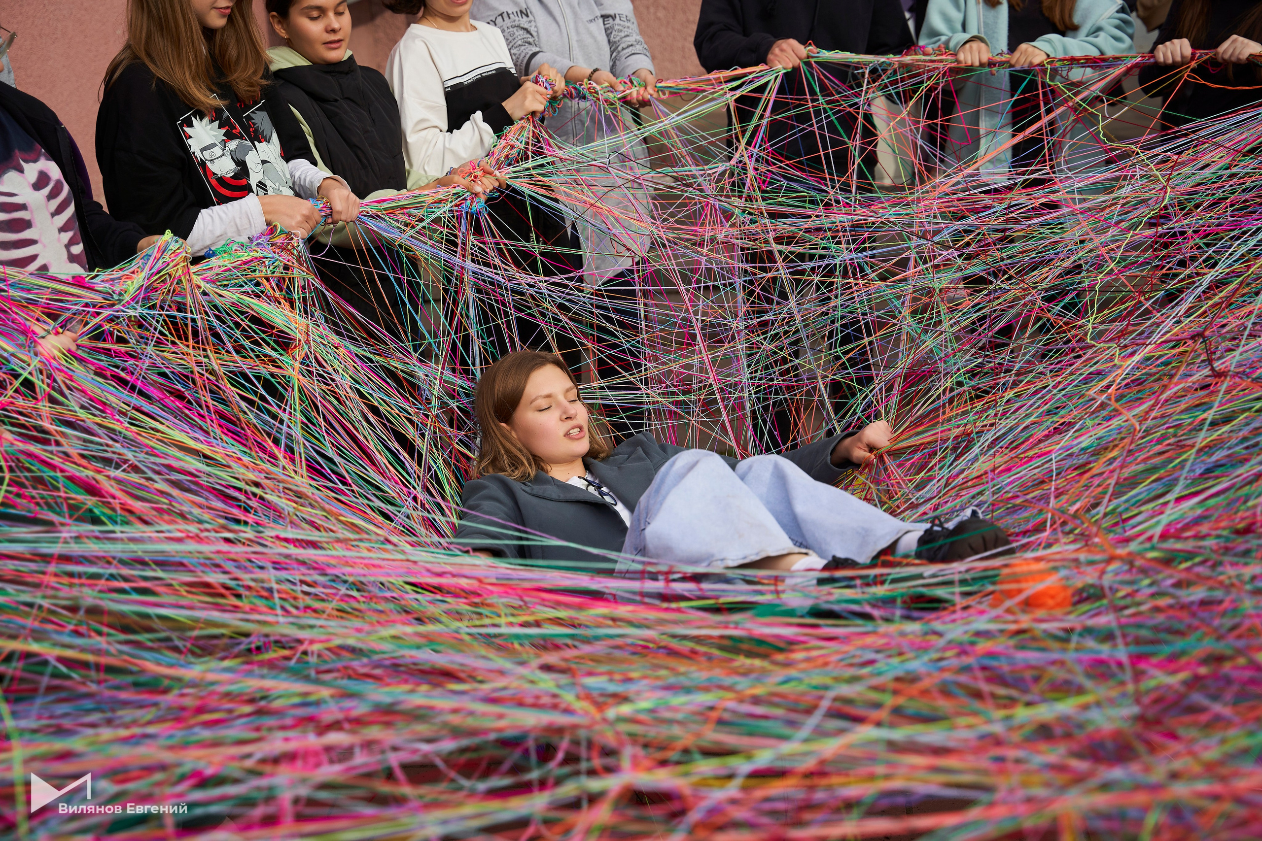 Мероприятие «Веревка» для первокурсников ННГАСУ. Репортажный фотограф Вилянов Евгений. Нижний Новгород