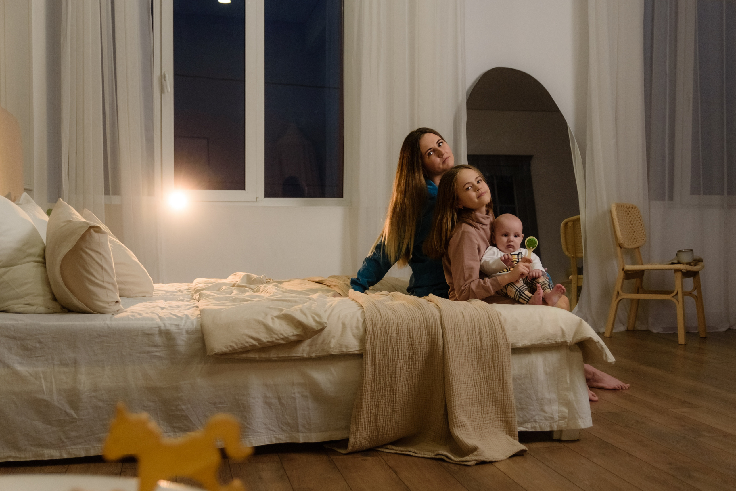 История ГВ Виктории и Арсения (5 мес) с доченькой Софией. Детский Фотограф |Фотограф на годик в Брянске Ирина Романова