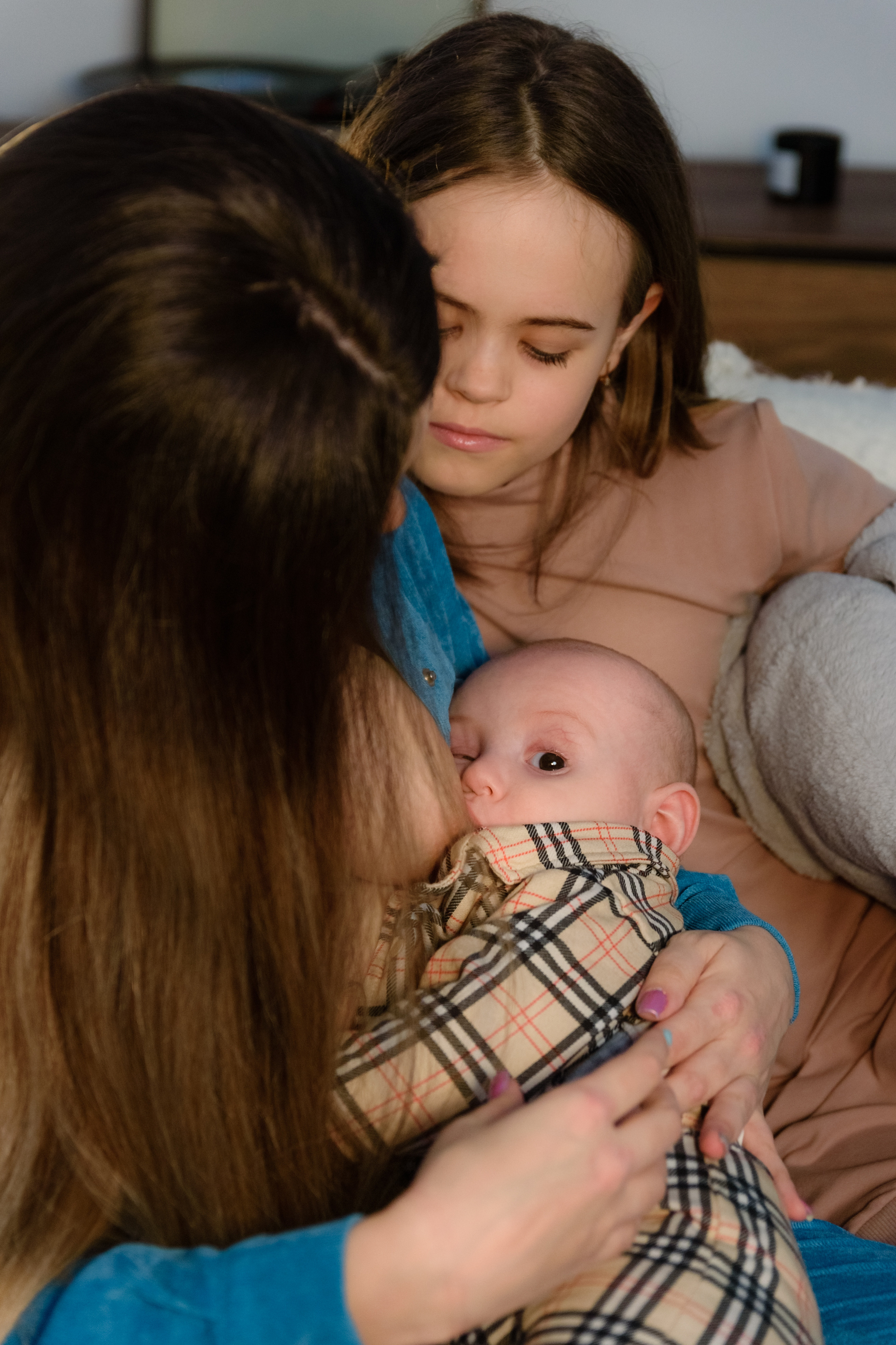 История ГВ Виктории и Арсения (5 мес) с доченькой Софией. Детский Фотограф |Фотограф на годик в Брянске Ирина Романова