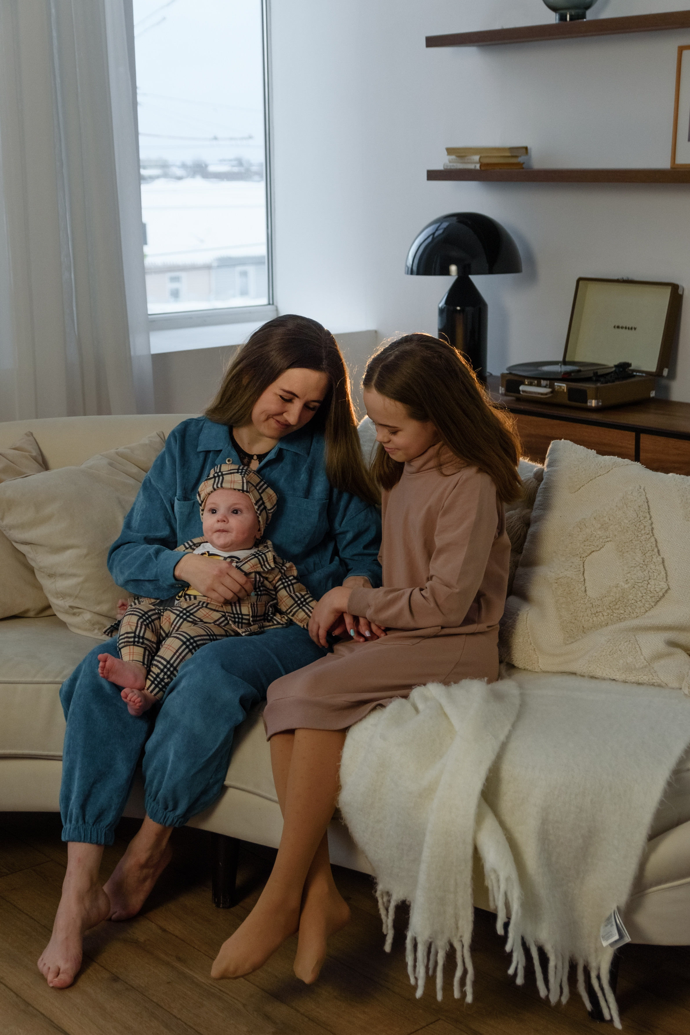 История ГВ Виктории и Арсения (5 мес) с доченькой Софией. Детский Фотограф |Фотограф на годик в Брянске Ирина Романова