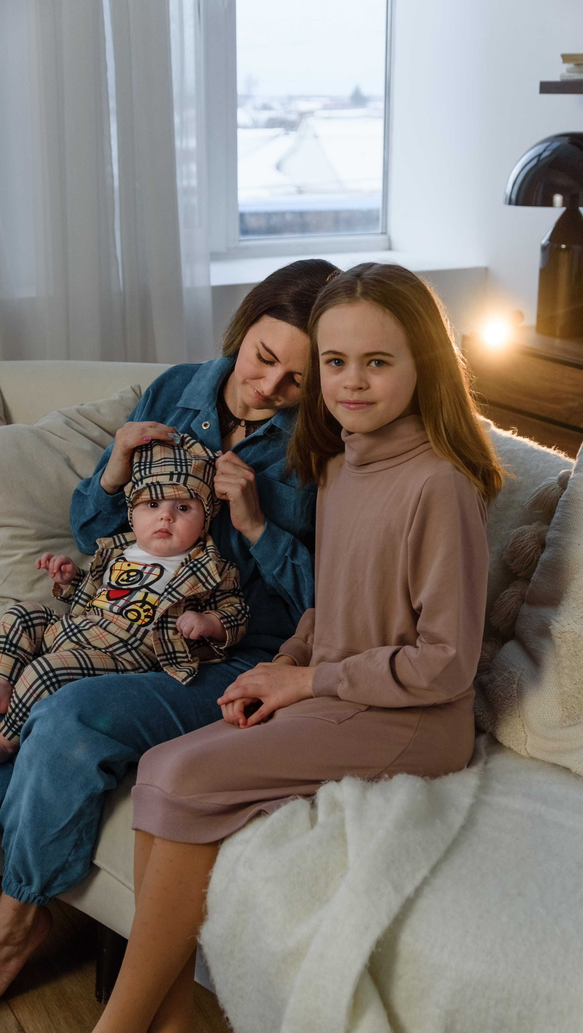 История ГВ Виктории и Арсения (5 мес) с доченькой Софией. Детский Фотограф |Фотограф на годик в Брянске Ирина Романова