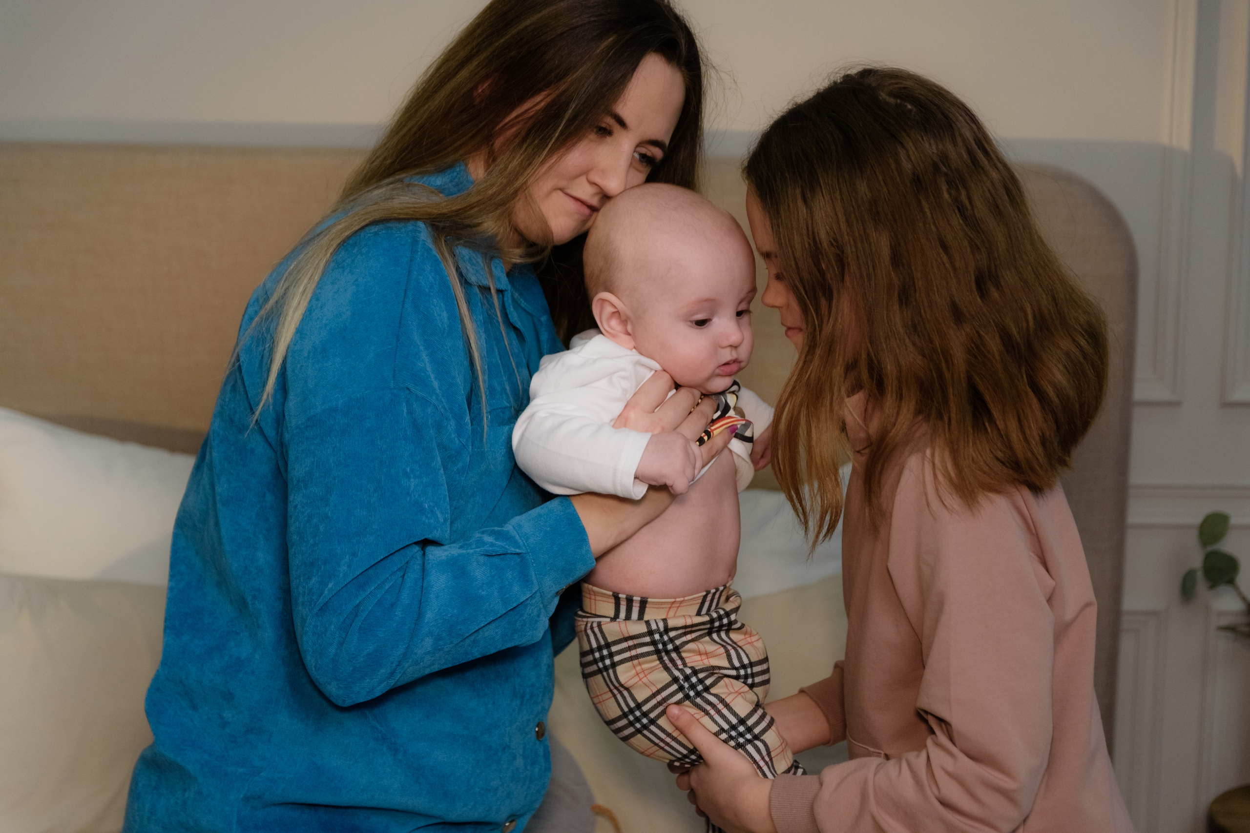 История ГВ Виктории и Арсения (5 мес) с доченькой Софией. Детский Фотограф |Фотограф на годик в Брянске Ирина Романова