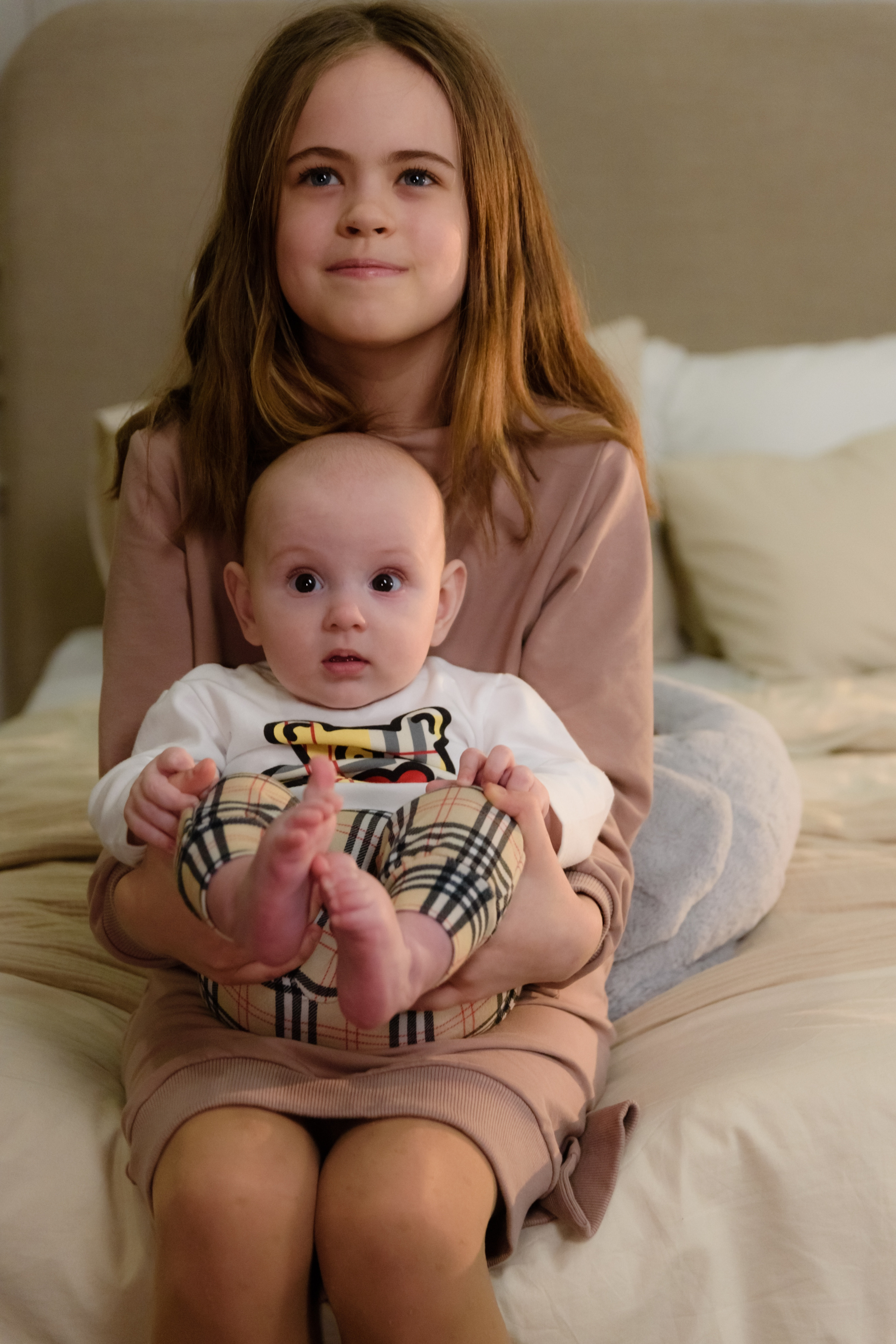 История ГВ Виктории и Арсения (5 мес) с доченькой Софией. Детский Фотограф |Фотограф на годик в Брянске Ирина Романова