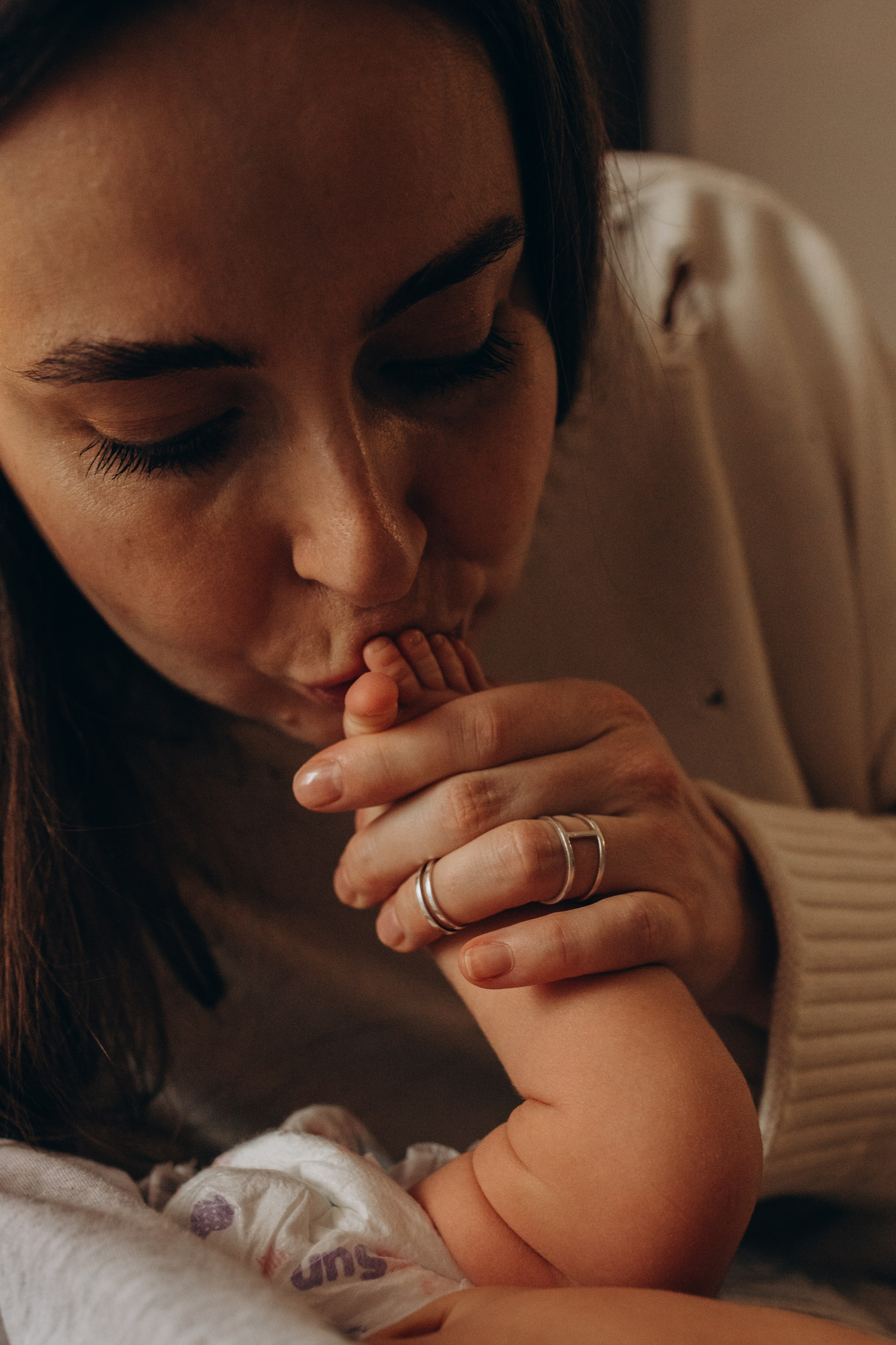 Домашний newborn. Семейный фотограф в Санкт-Петербурге Виктория Кучерова