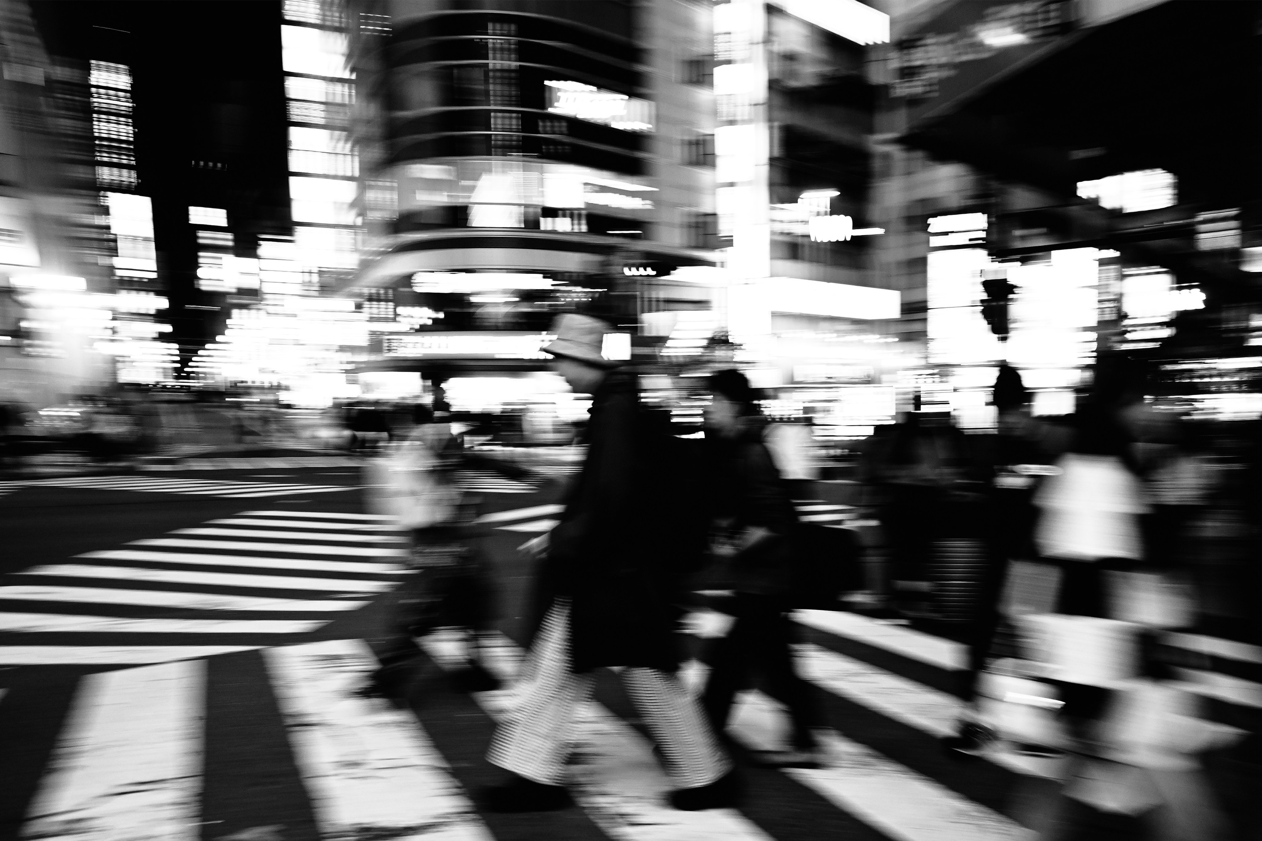 Tokyo night street. Iraogo