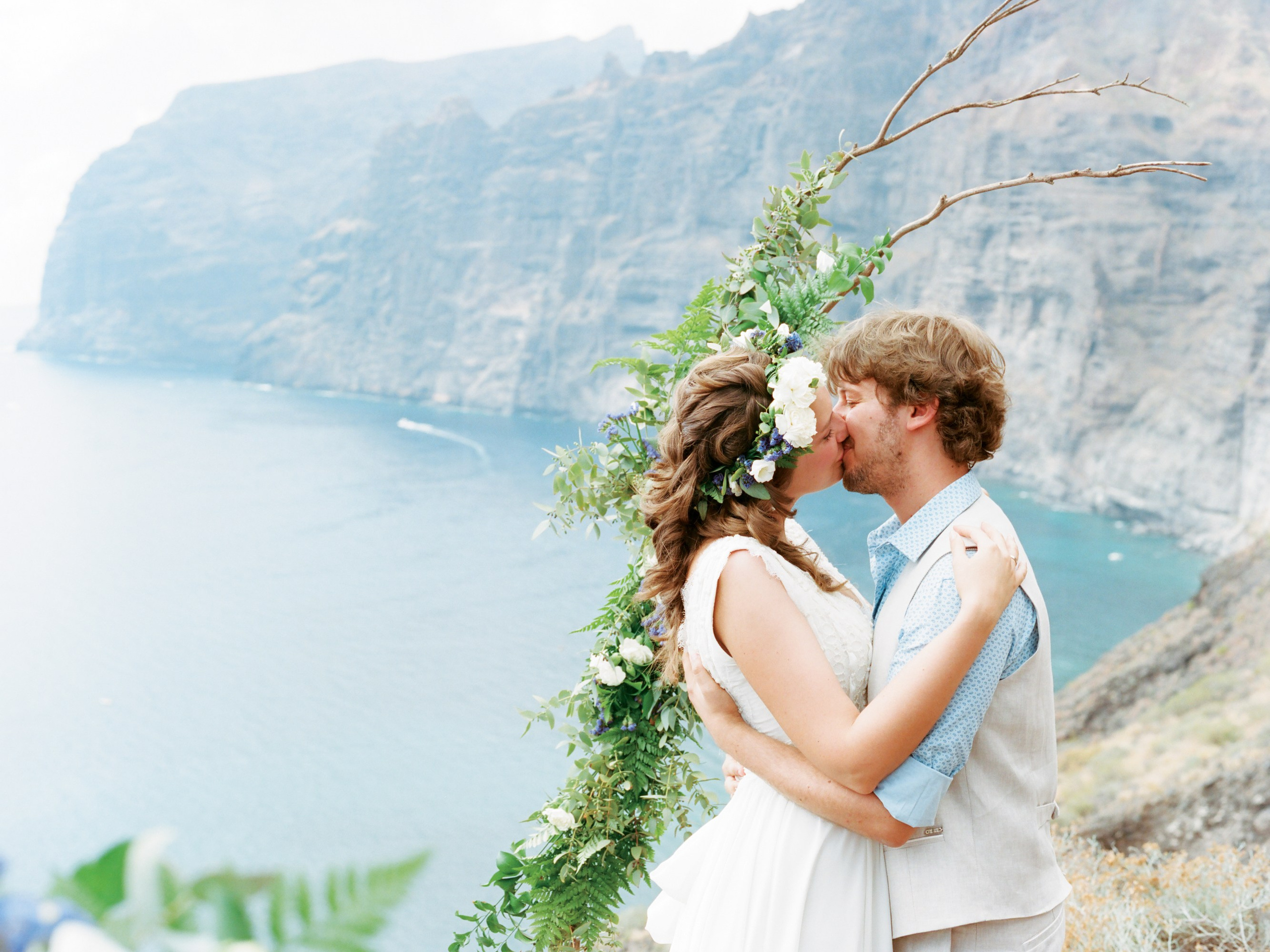 Катерина и Сергей, свадьба на Тенерифе. Изящная фотография | Ксения Милушкина