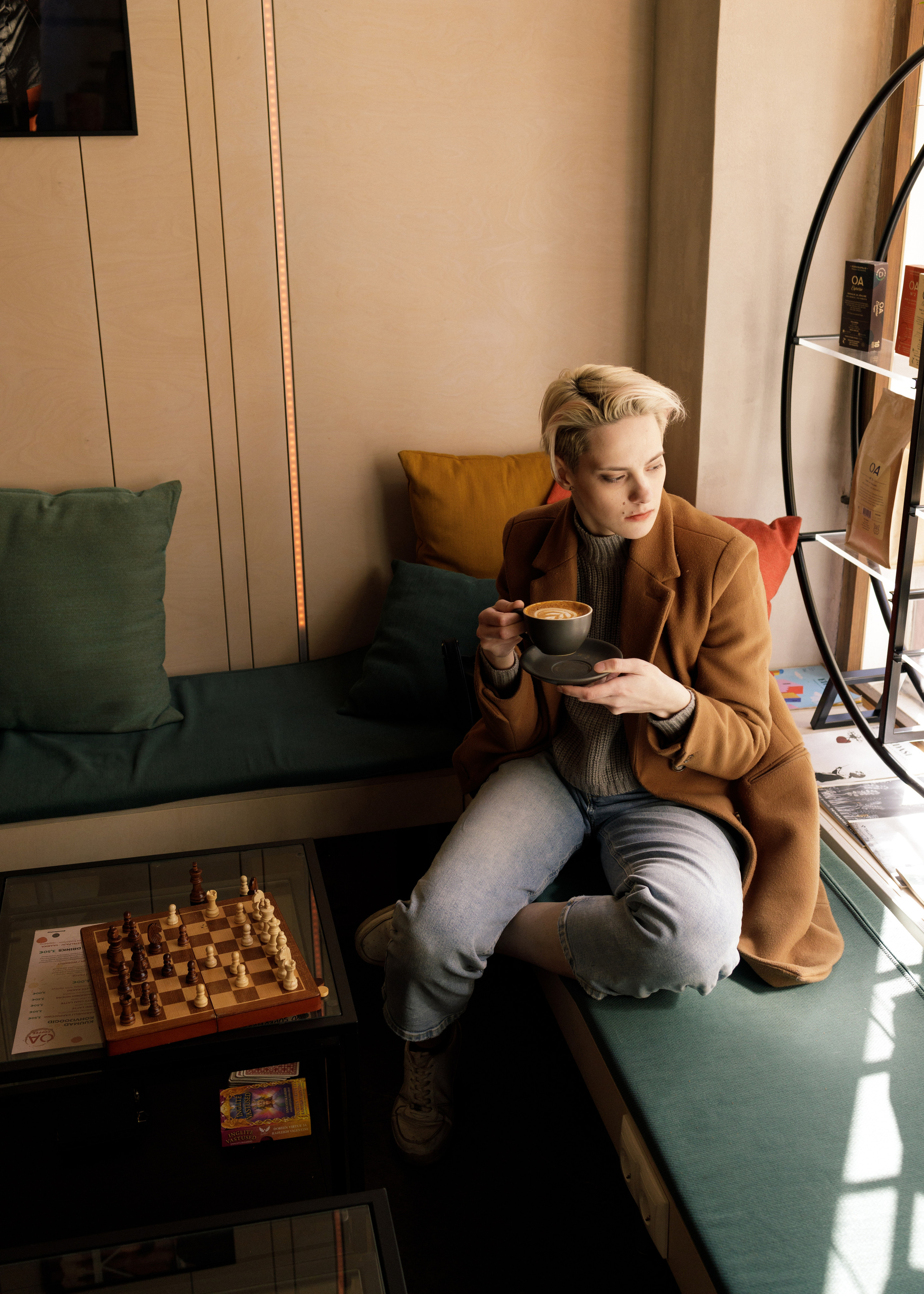 Прогулка. Книжный магазин. Кофейня. Анна Самохина. Фотограф. Москва