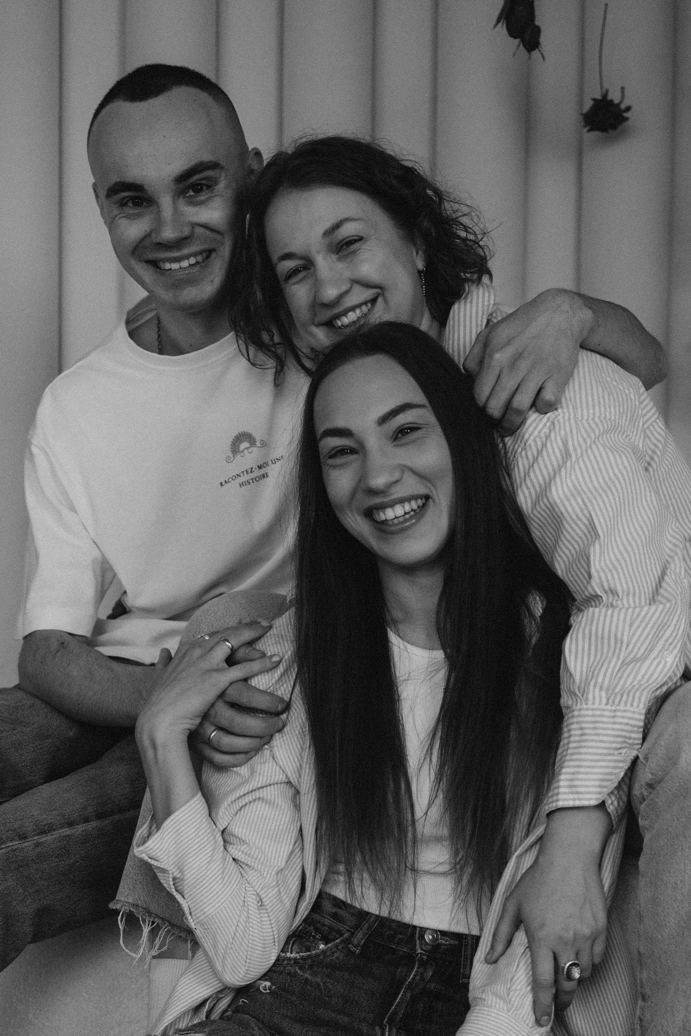 Семейная фотосессия для большой семьи в студии. Семейный фотограф в Ижевске Даша Денисова