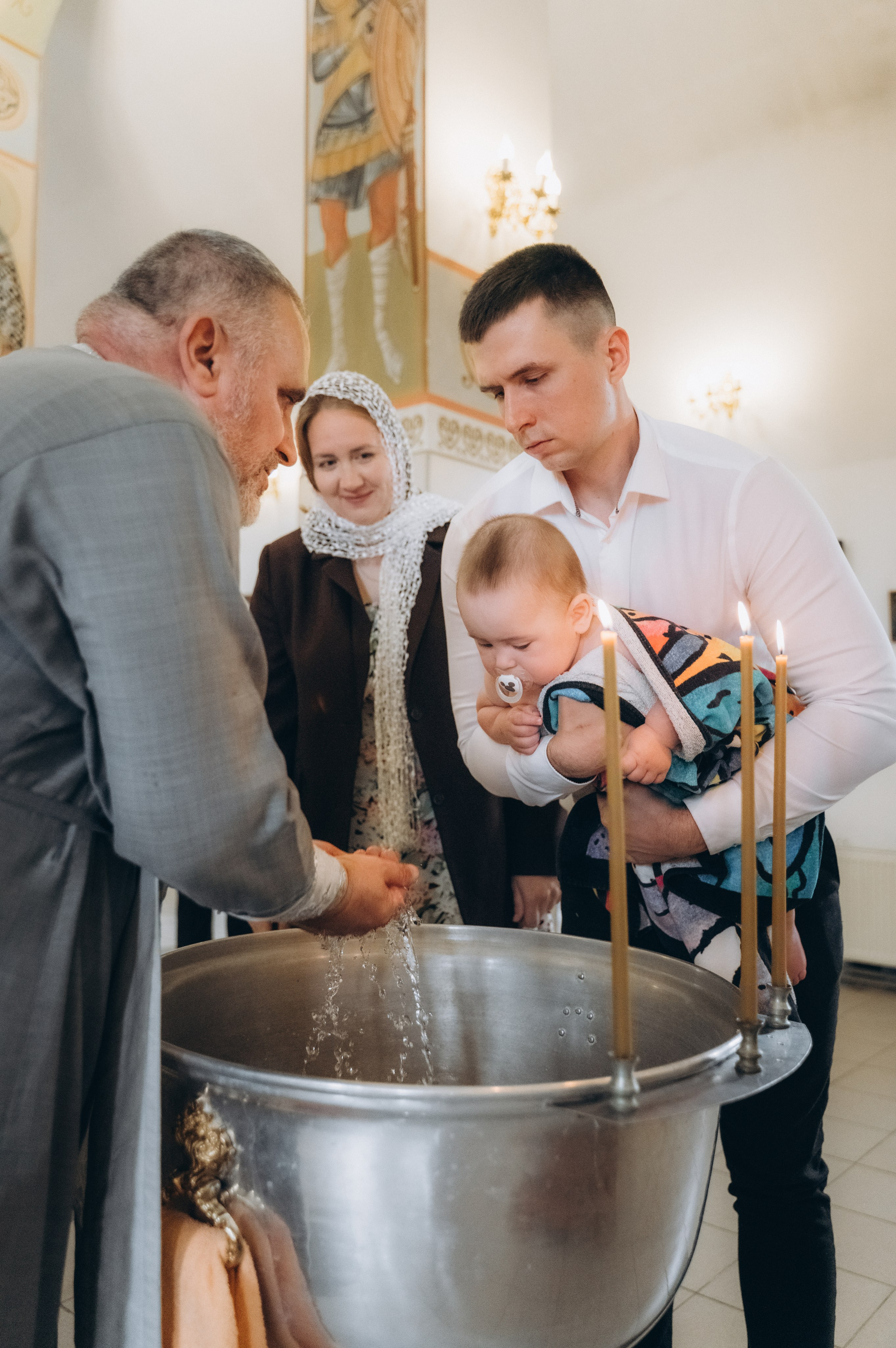 Крещение Демьяна (Церковь в честь святой блаженной Ксении Петербургской). Семейный фотограф в Минске Дарья Дреко