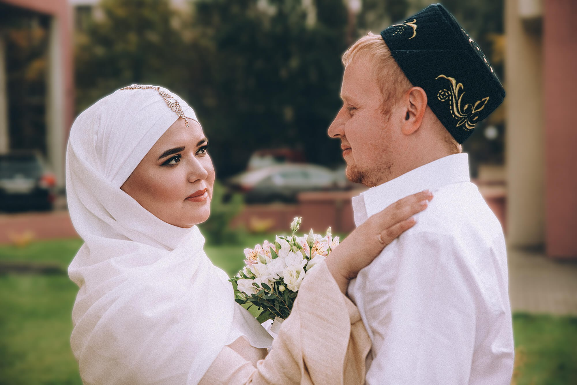 Никах Камиля и Лейлы. Стилист, видеограф, фотограф на никах и свадьбу в Москве, Лейла Влад nikahmsk