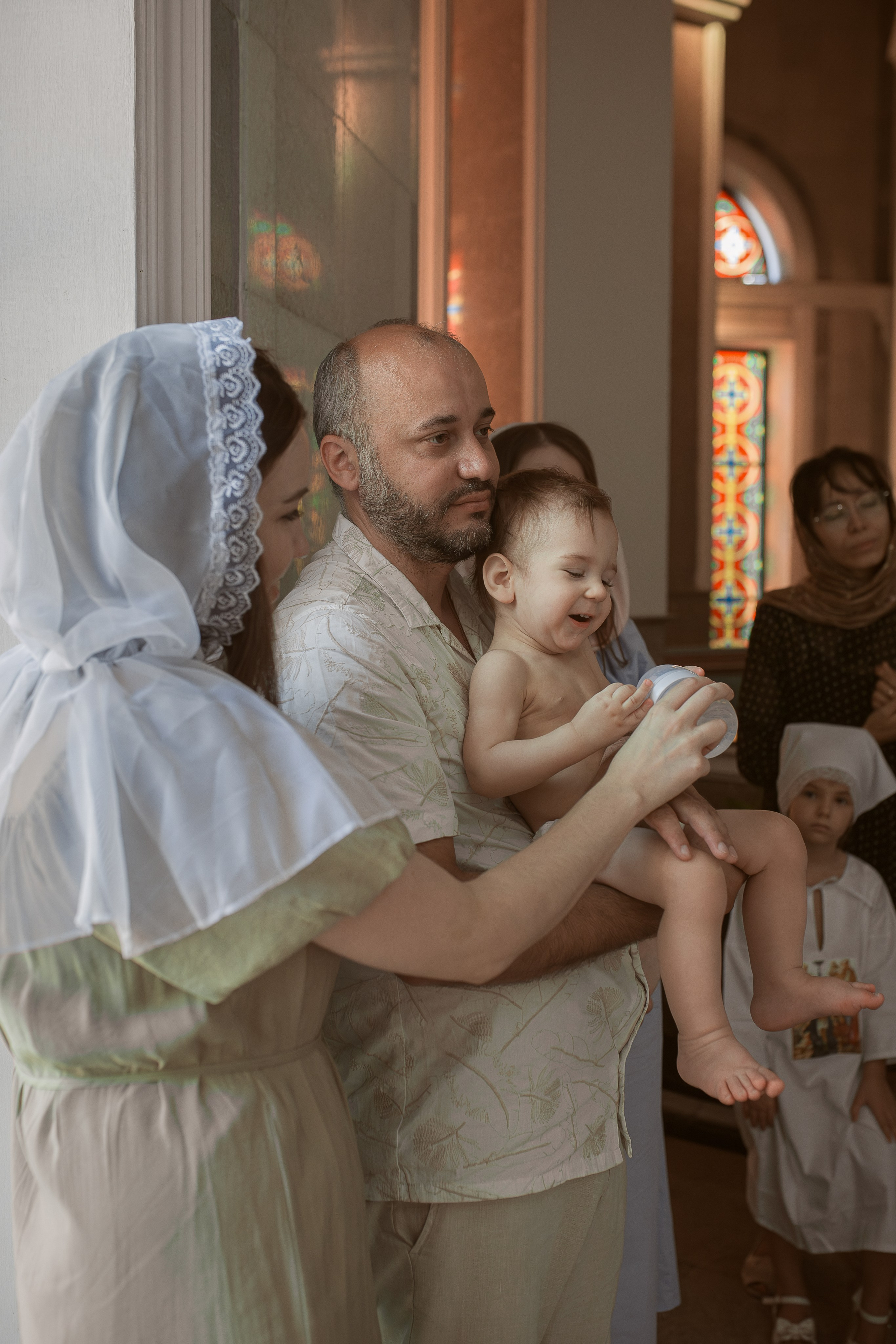 Крещение Арсения. Фотограф на Крещение и Венчание в Ташкенте