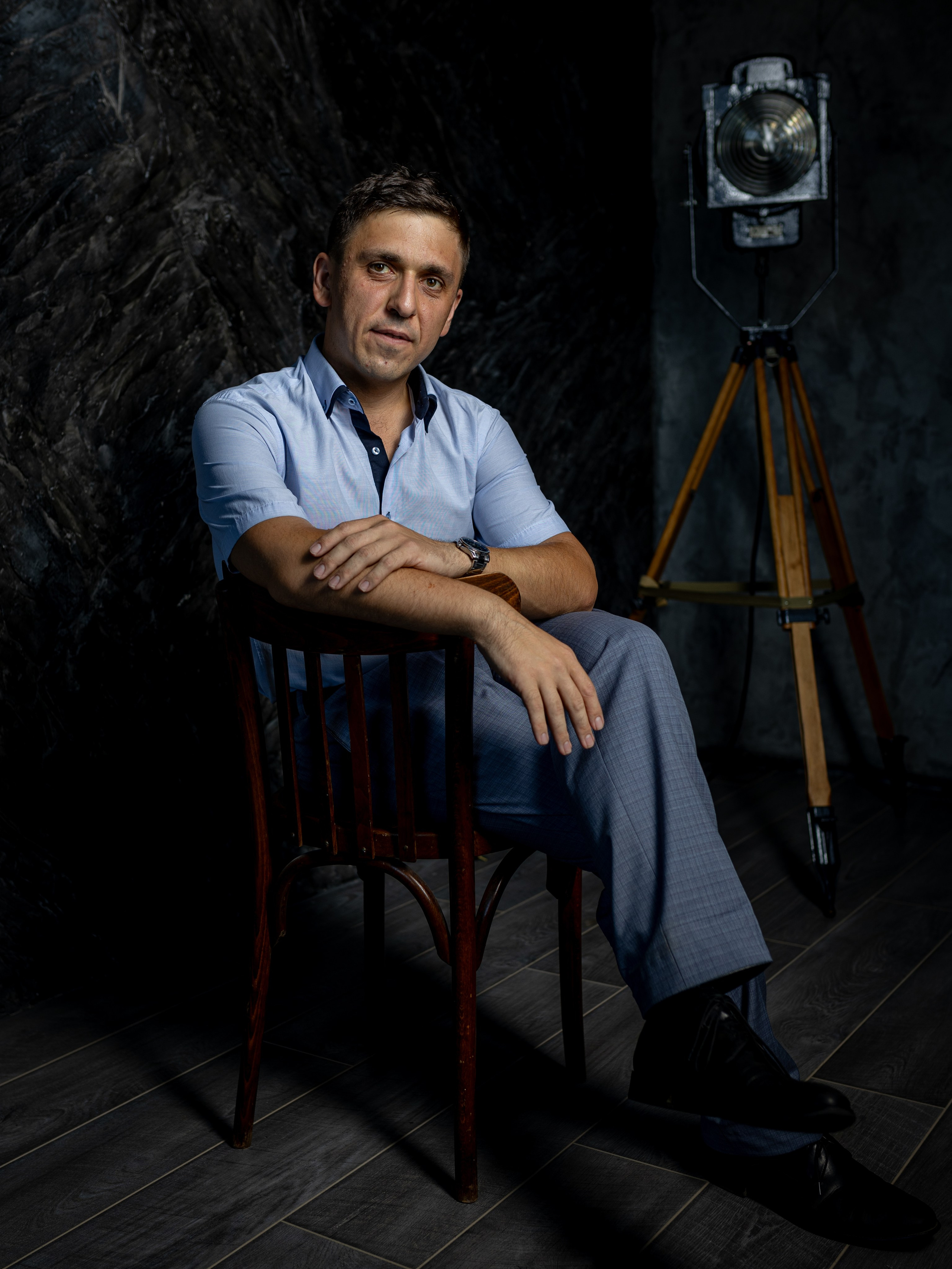 Мужской портрет. Фотограф Рина