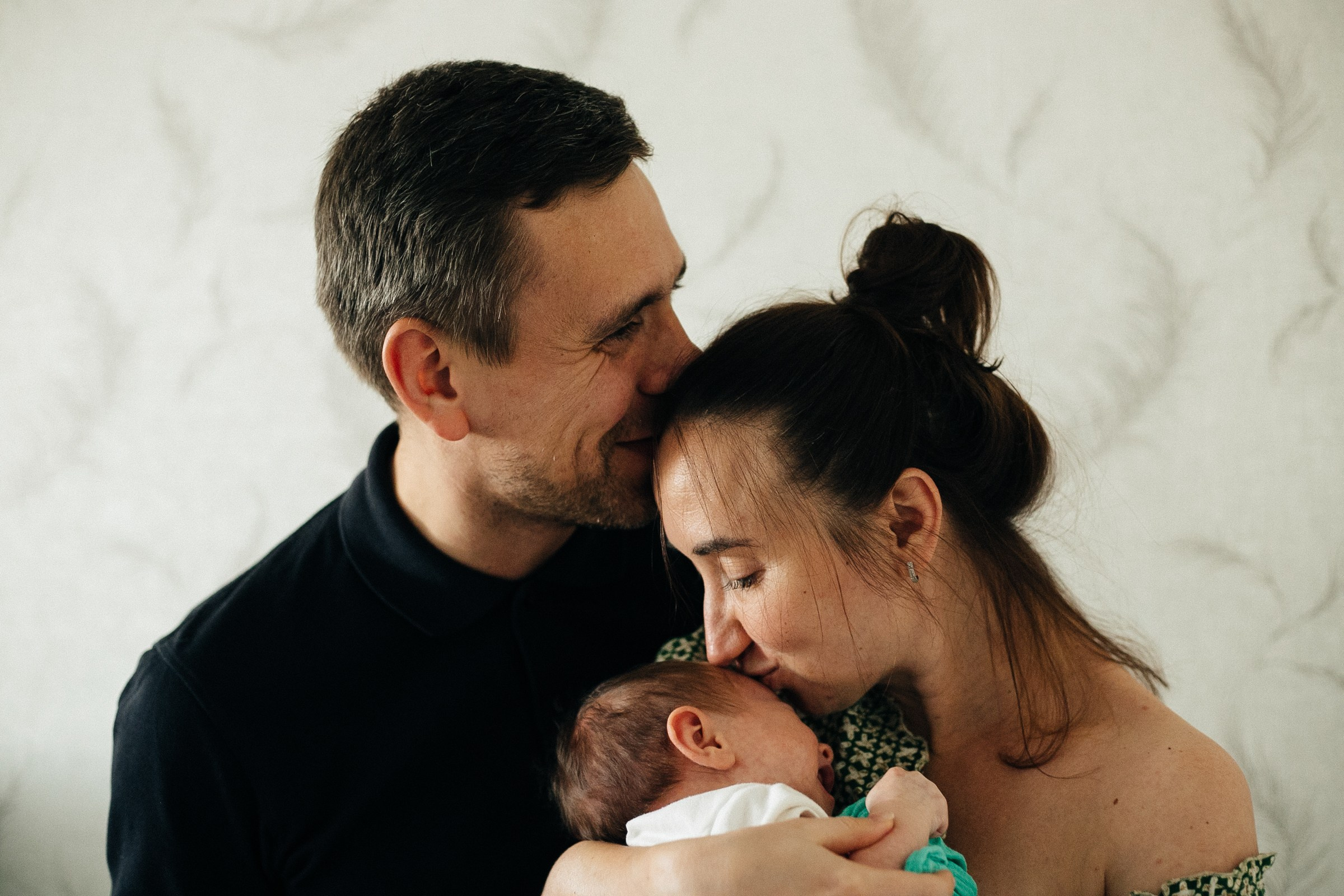 Домашняя съемка Вета и родители. Женский и репортажный фотограф Москва Натали Смирнова