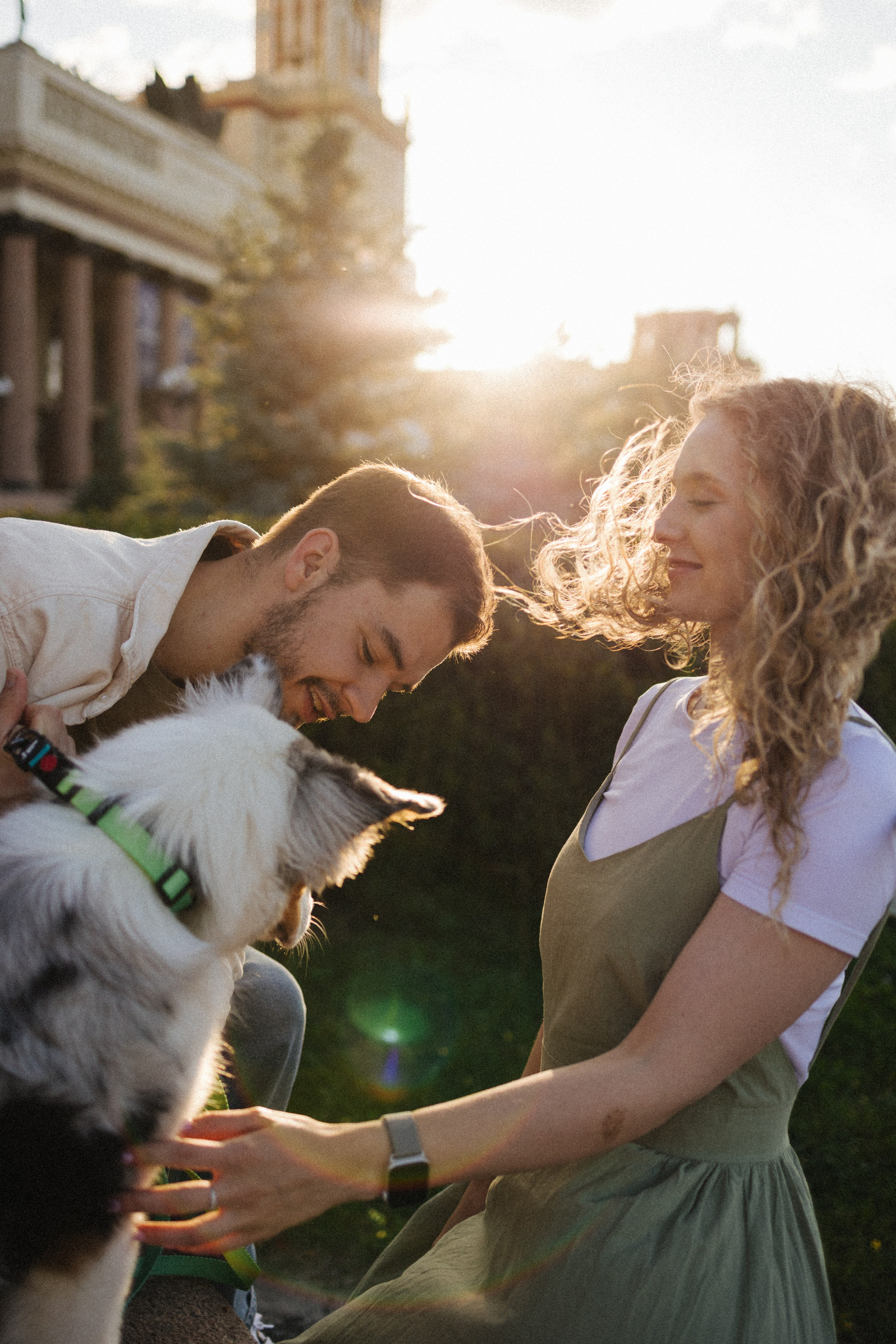 Настя, Влад и Лэйк. Фотораф — анималист Мария Шистка