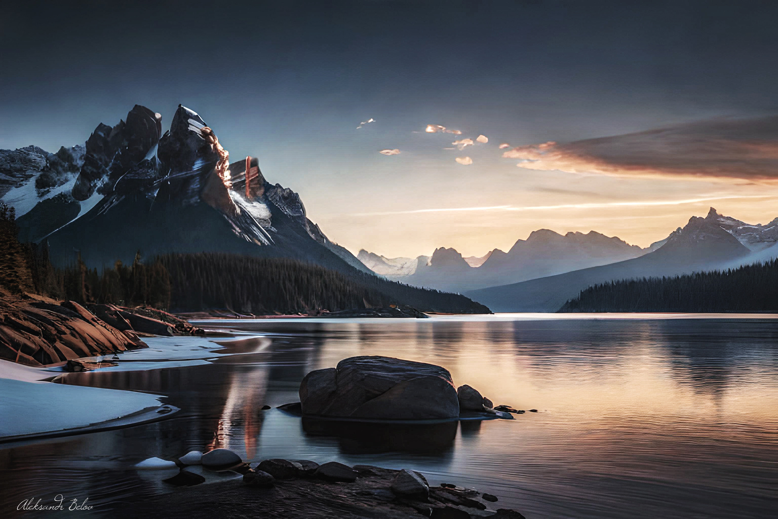Минимализм. Пейзажный и семейный фотограф в Санкт-Петербурге Александр Белов