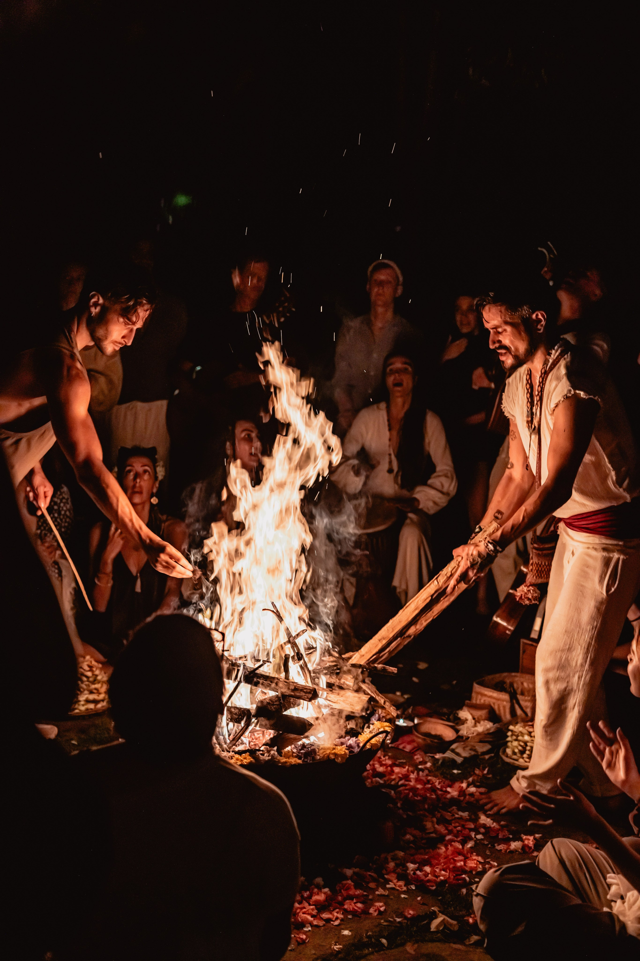 Cacao ceremony Full moon jan w Juan. Mariam Bagdasaryan
