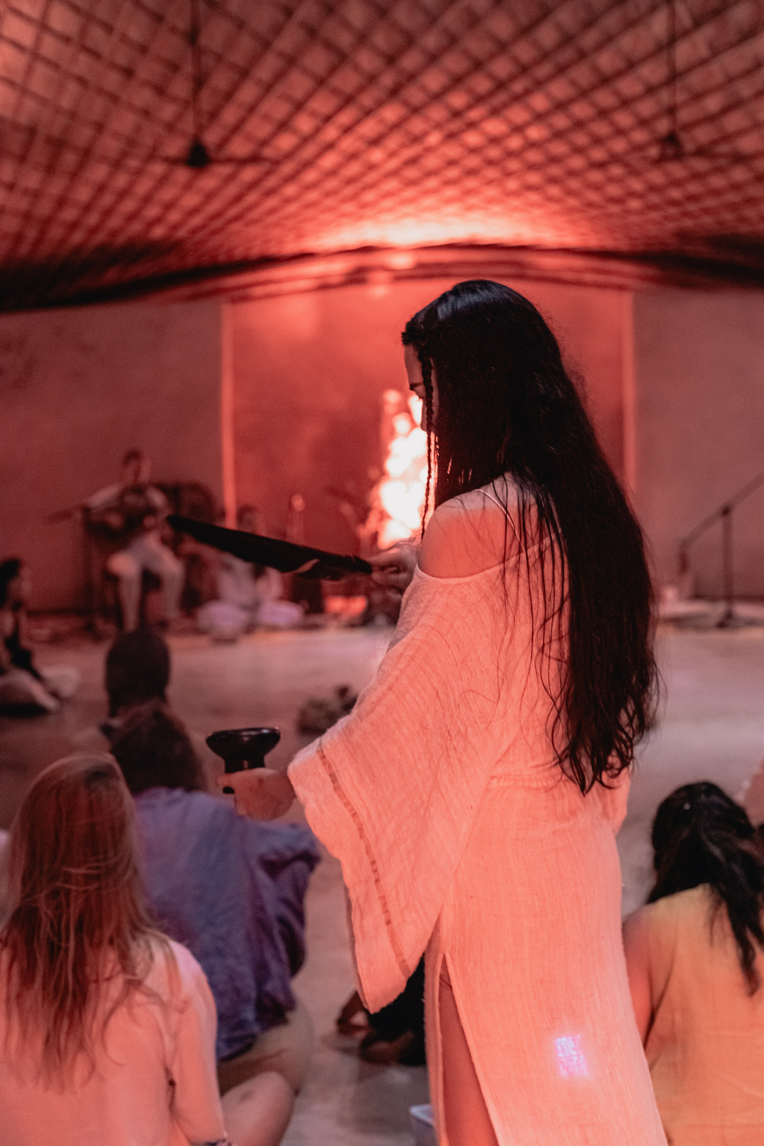 Cacao ceremony Full moon jan w Juan. Mariam Bagdasaryan